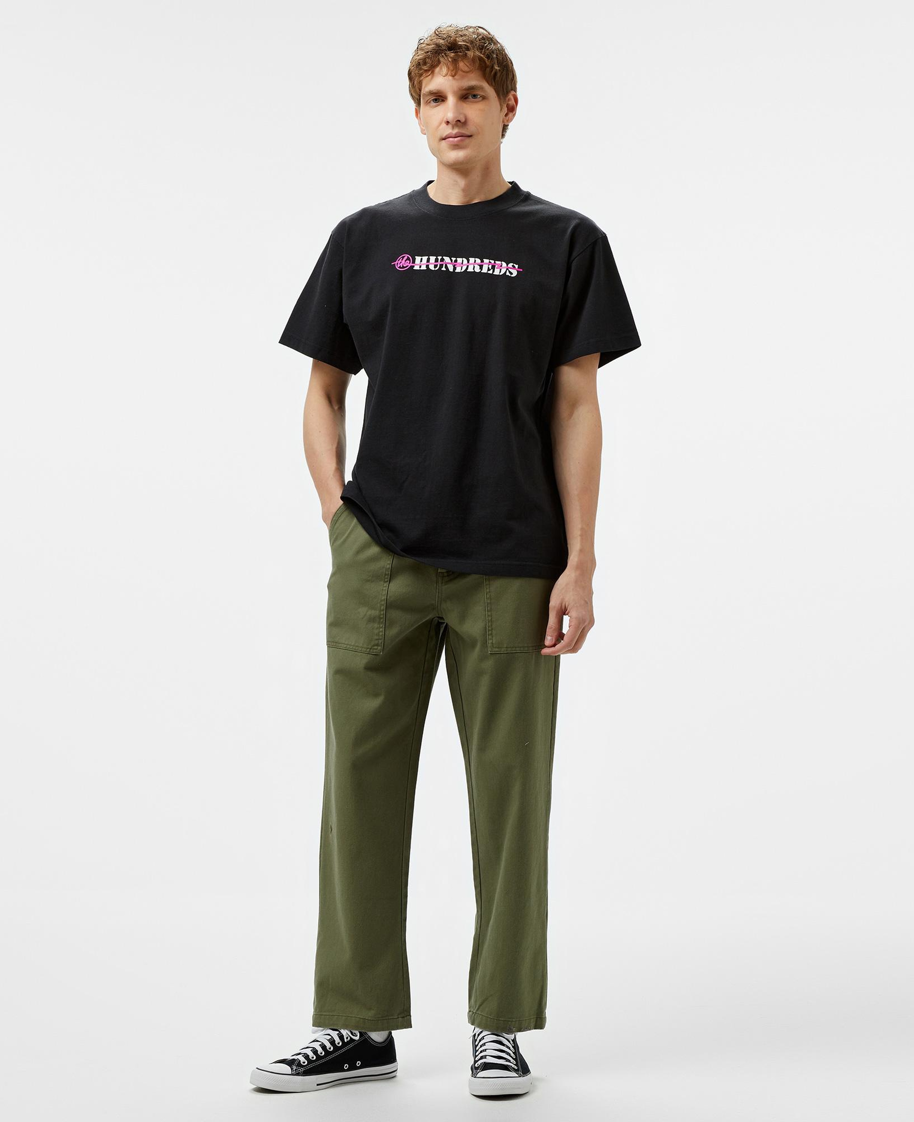 The Hundreds Where Bar Erkek Siyah T-Shirt