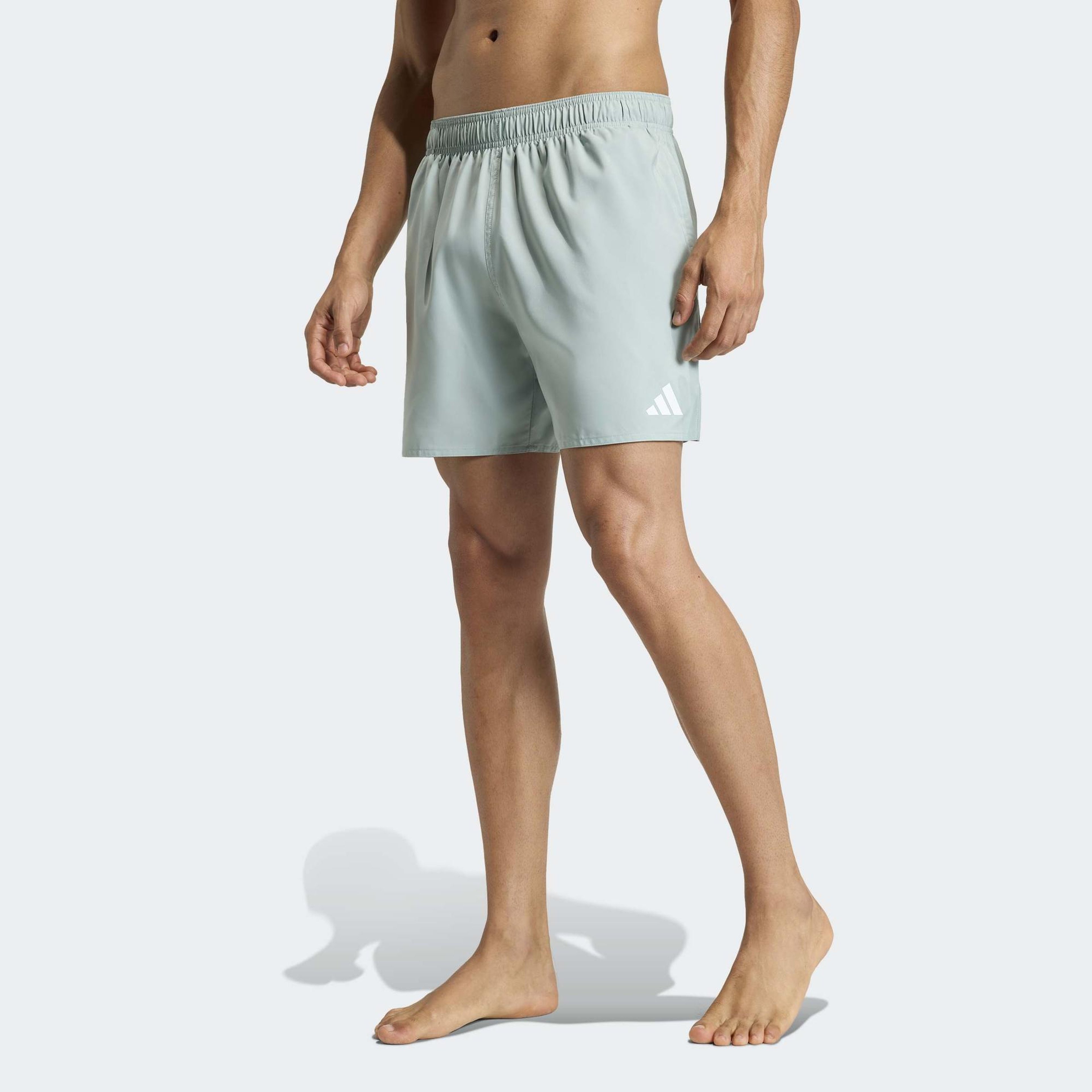 adidas Sportswear 5 İnç Erkek Yeşil Deniz Şortu