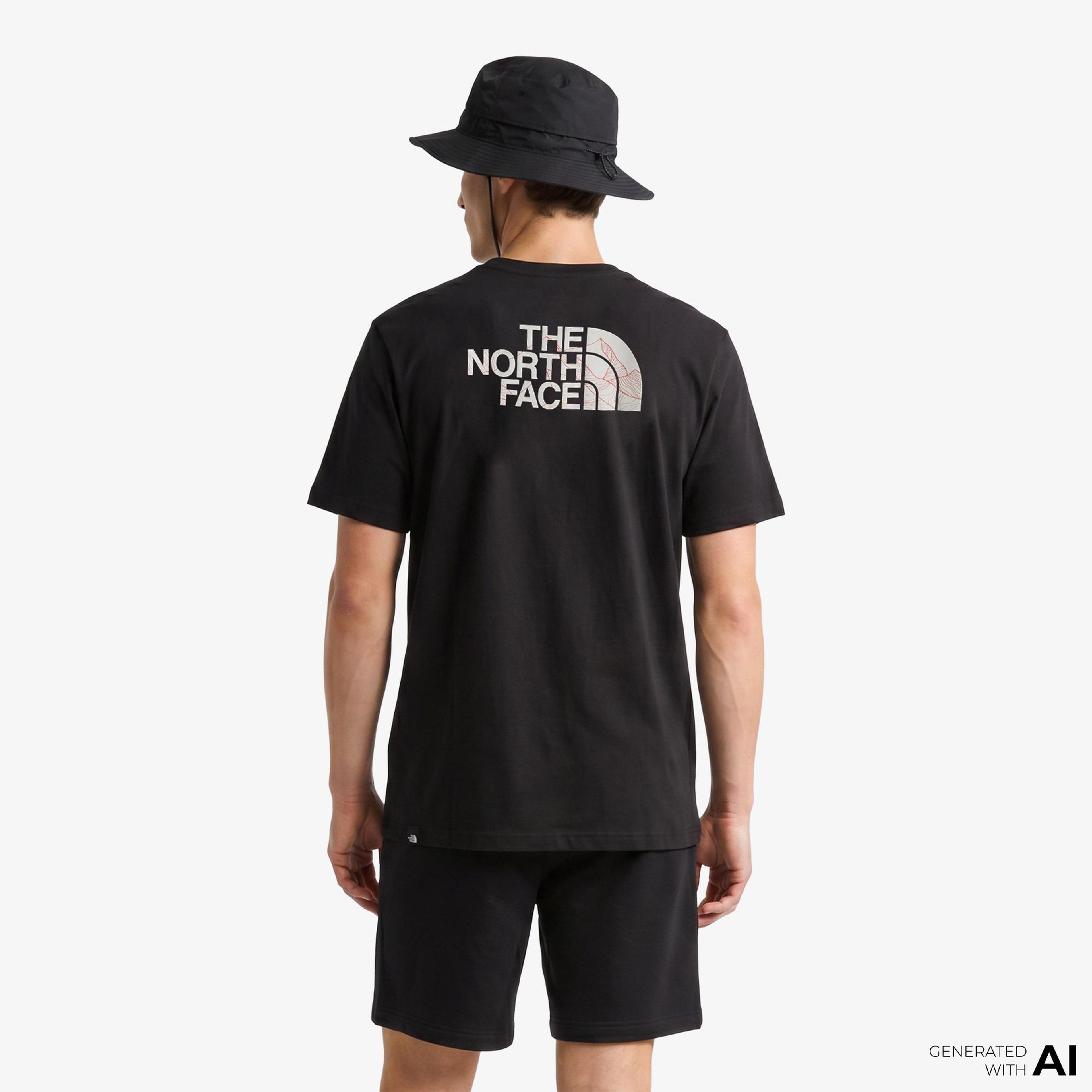 The North Face Blanca Regular Short Sleeve Erkek Siyah T-Shirt