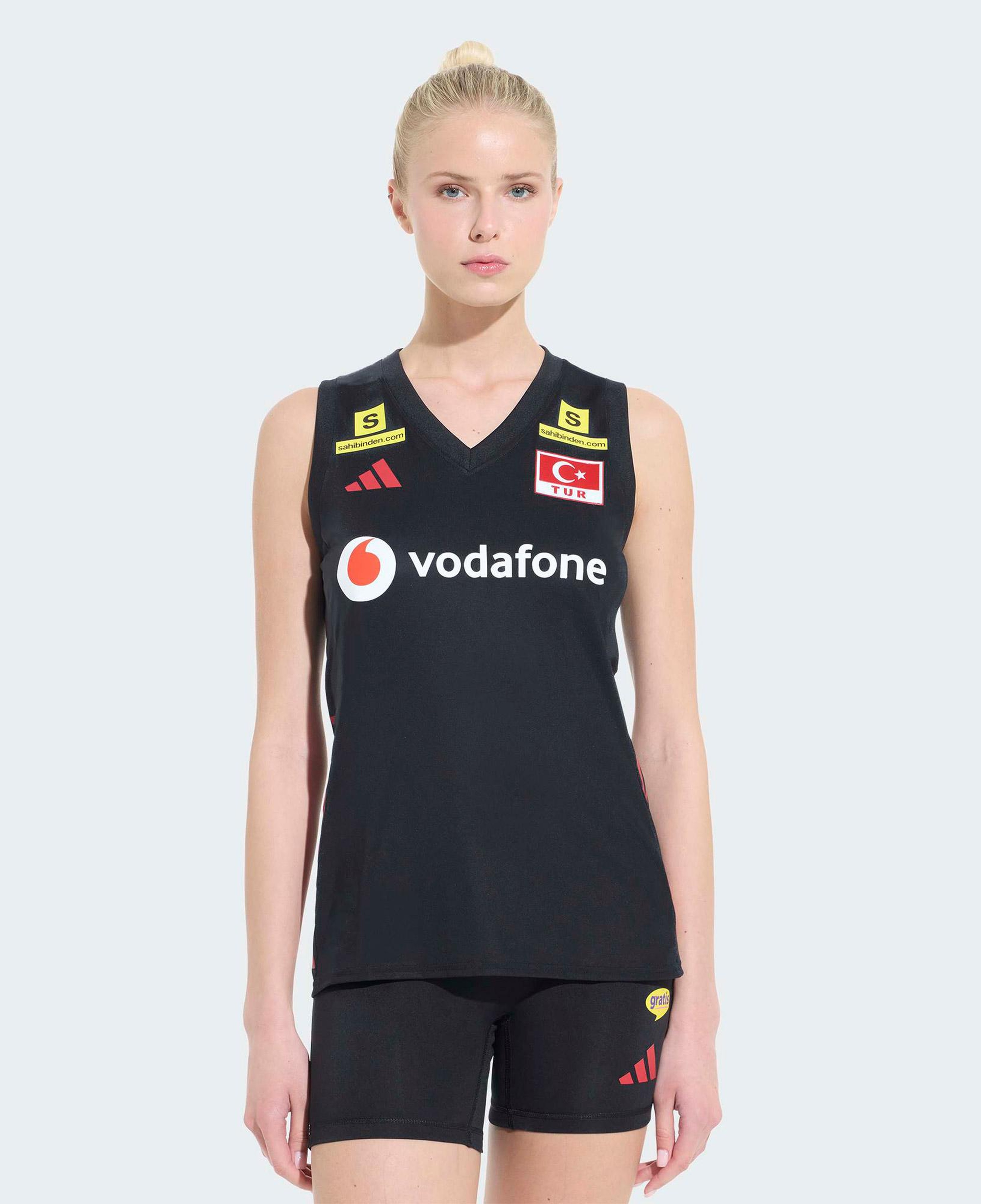 adidas Türkiye Voleybol Milli Takımı Kadın Voleybol Siyah Forma