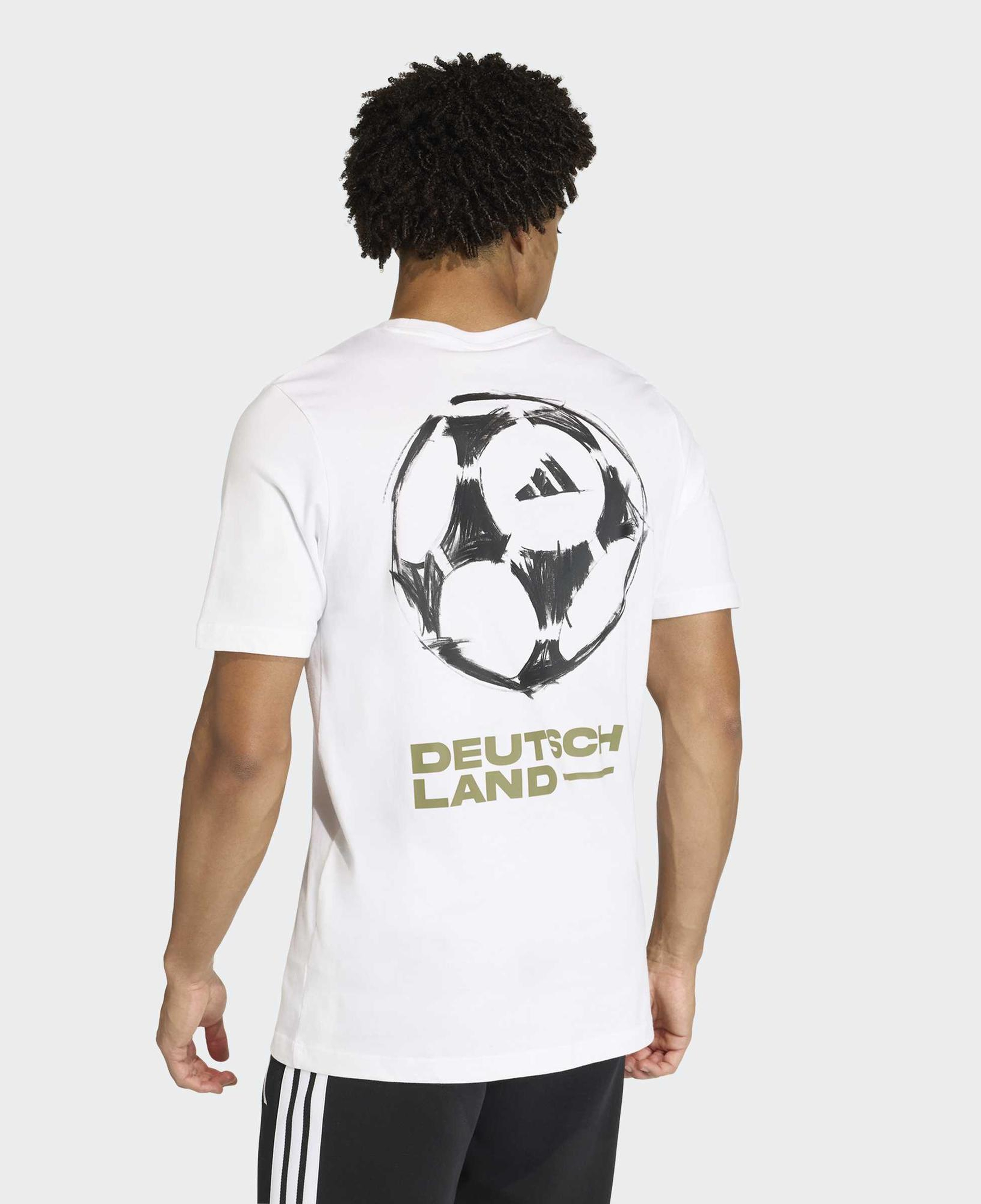 adidas Almanya Telstar Grafik Erkek Beyaz T-Shirt