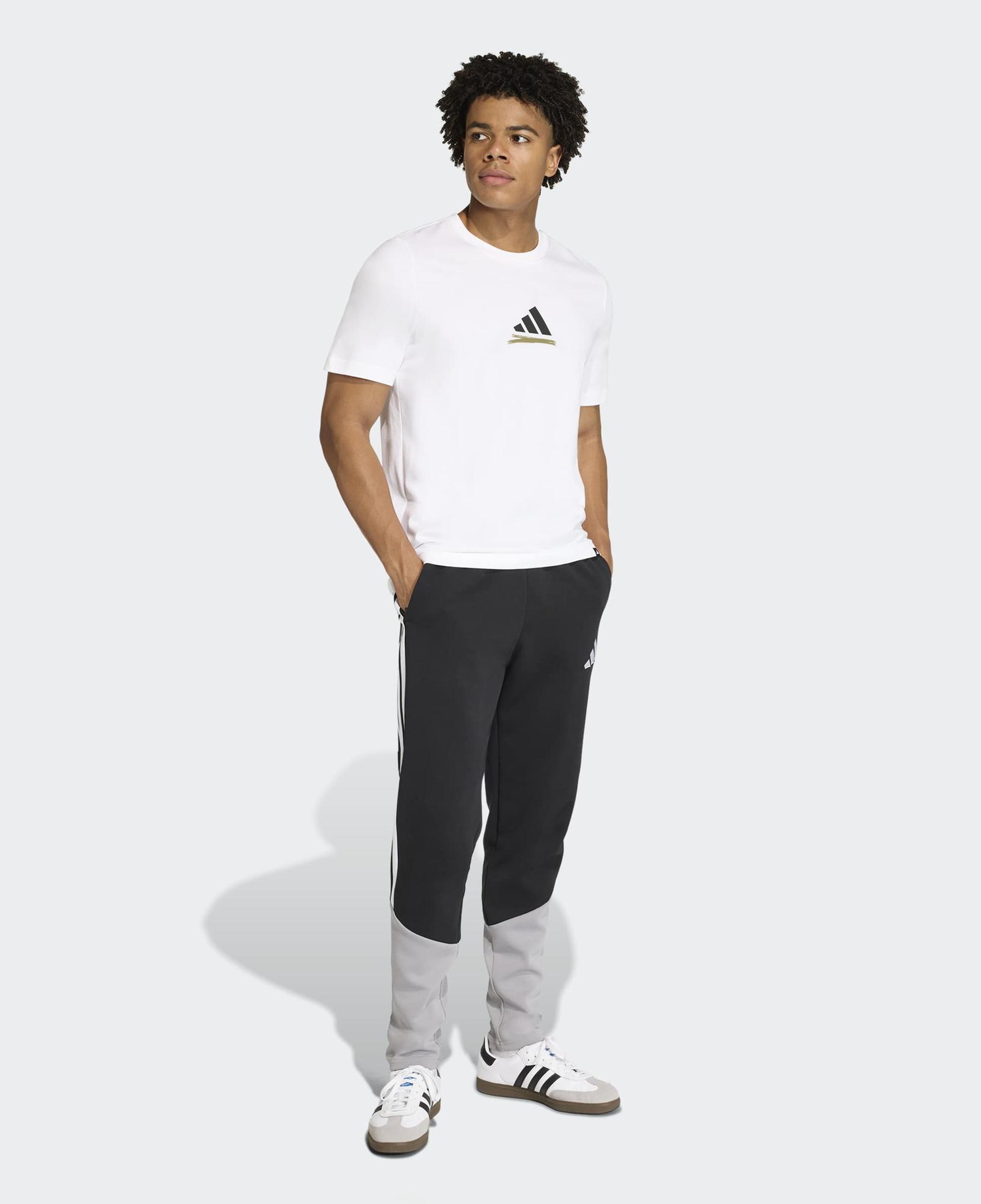 adidas Almanya Telstar Grafik Erkek Beyaz T-Shirt