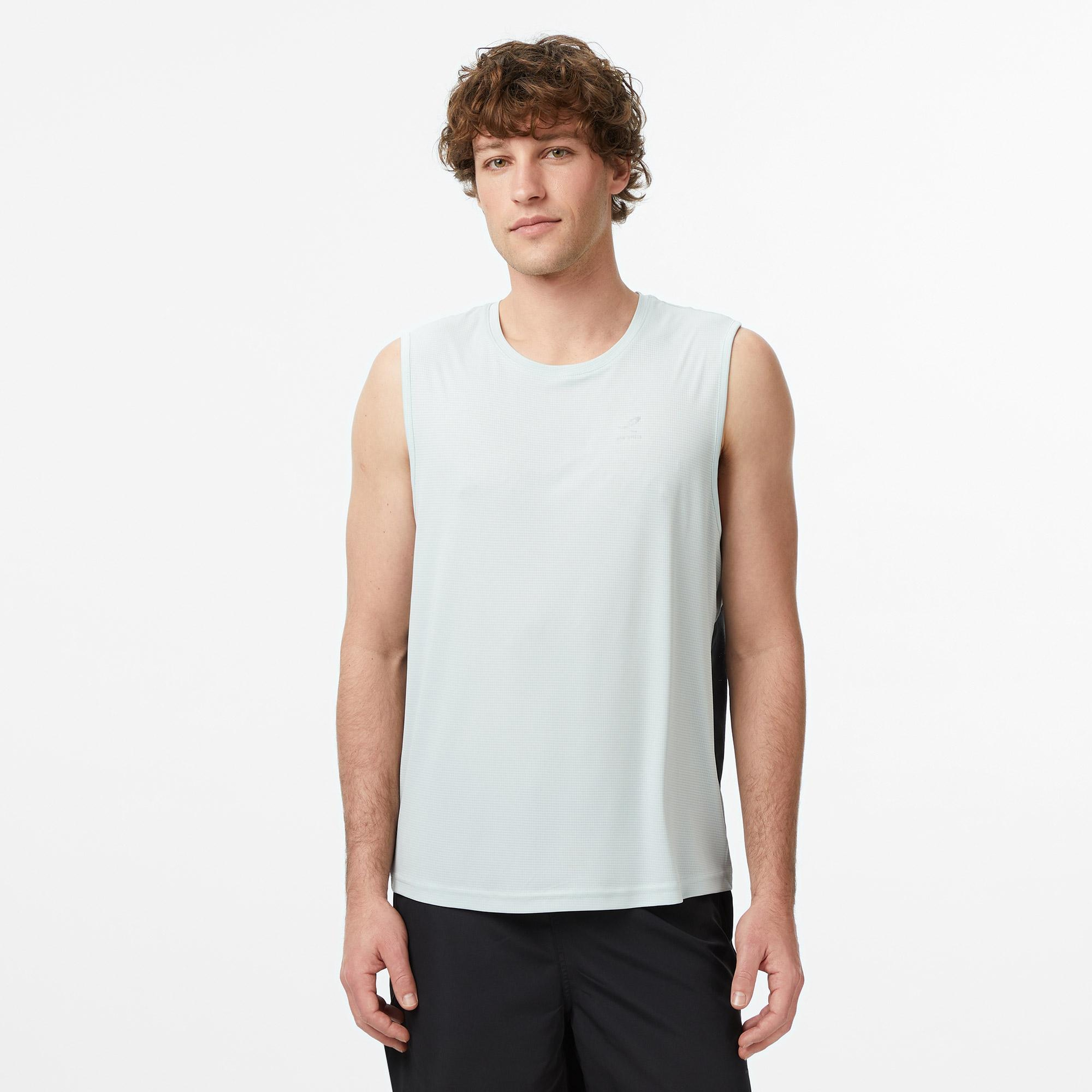 Energetics Stefan SL Erkek Mavi Koşu T-Shirt
