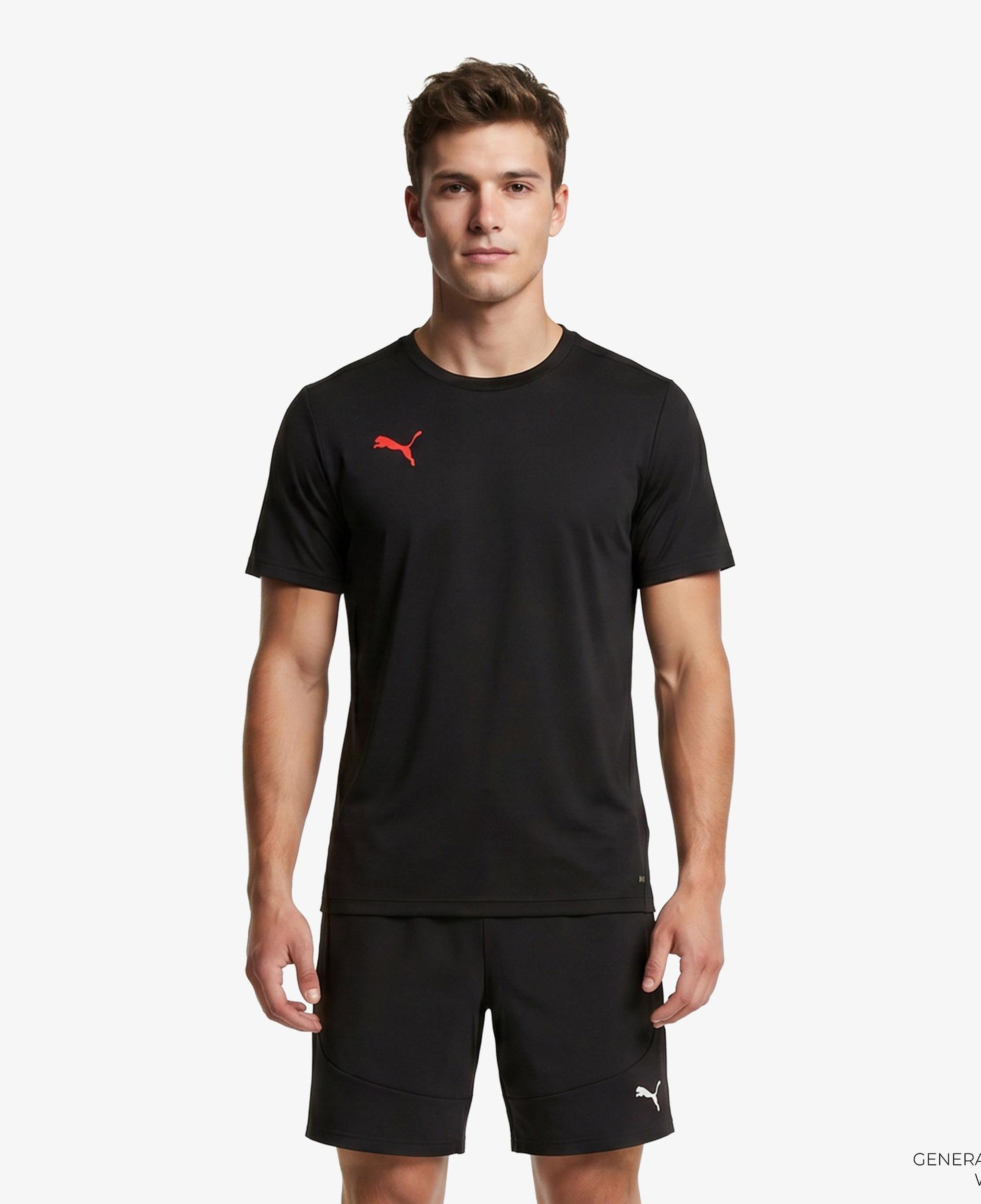 Puma Individualrise Logo Erkek Siyah Forma