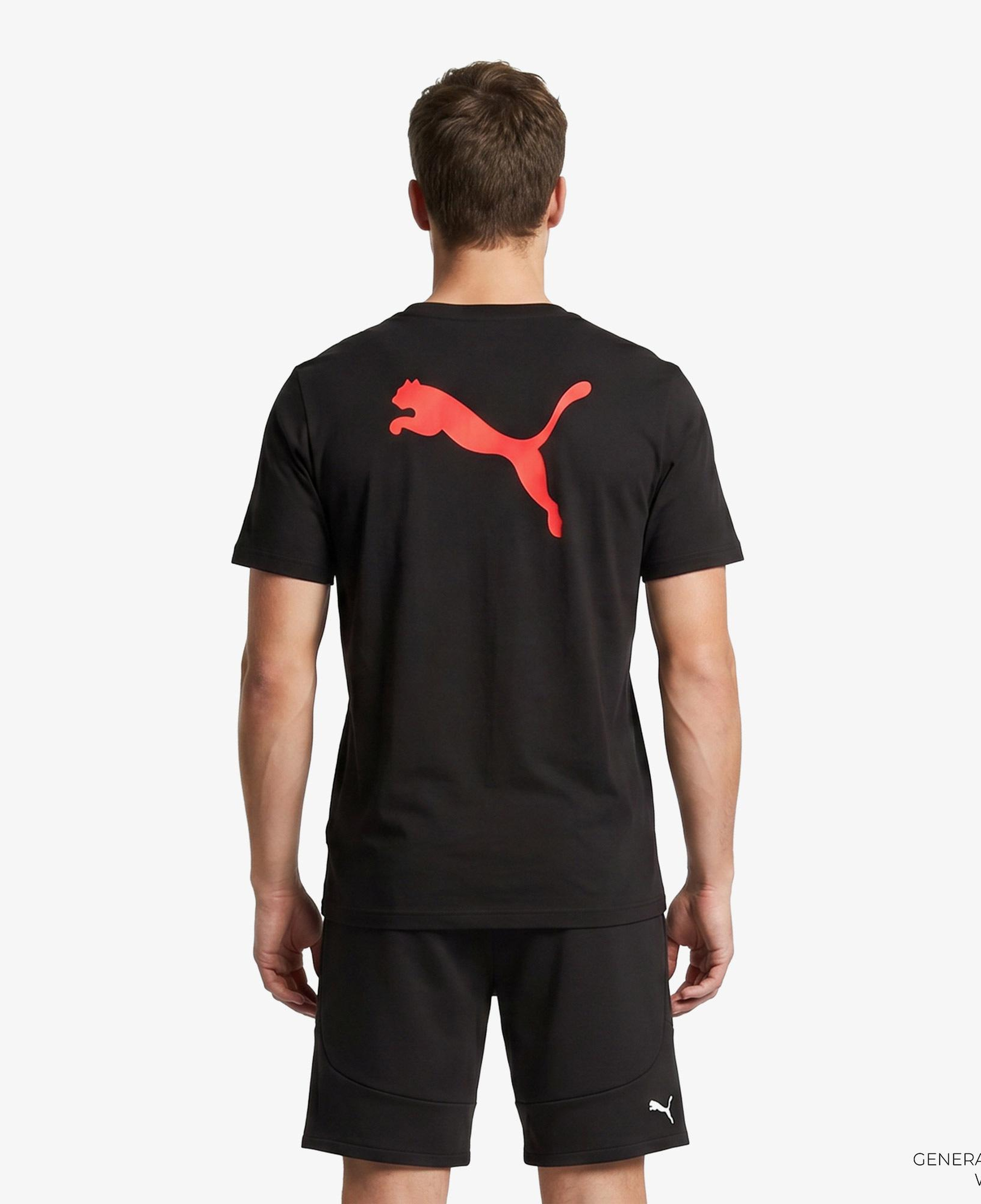Puma Individualrise Logo Erkek Siyah Forma