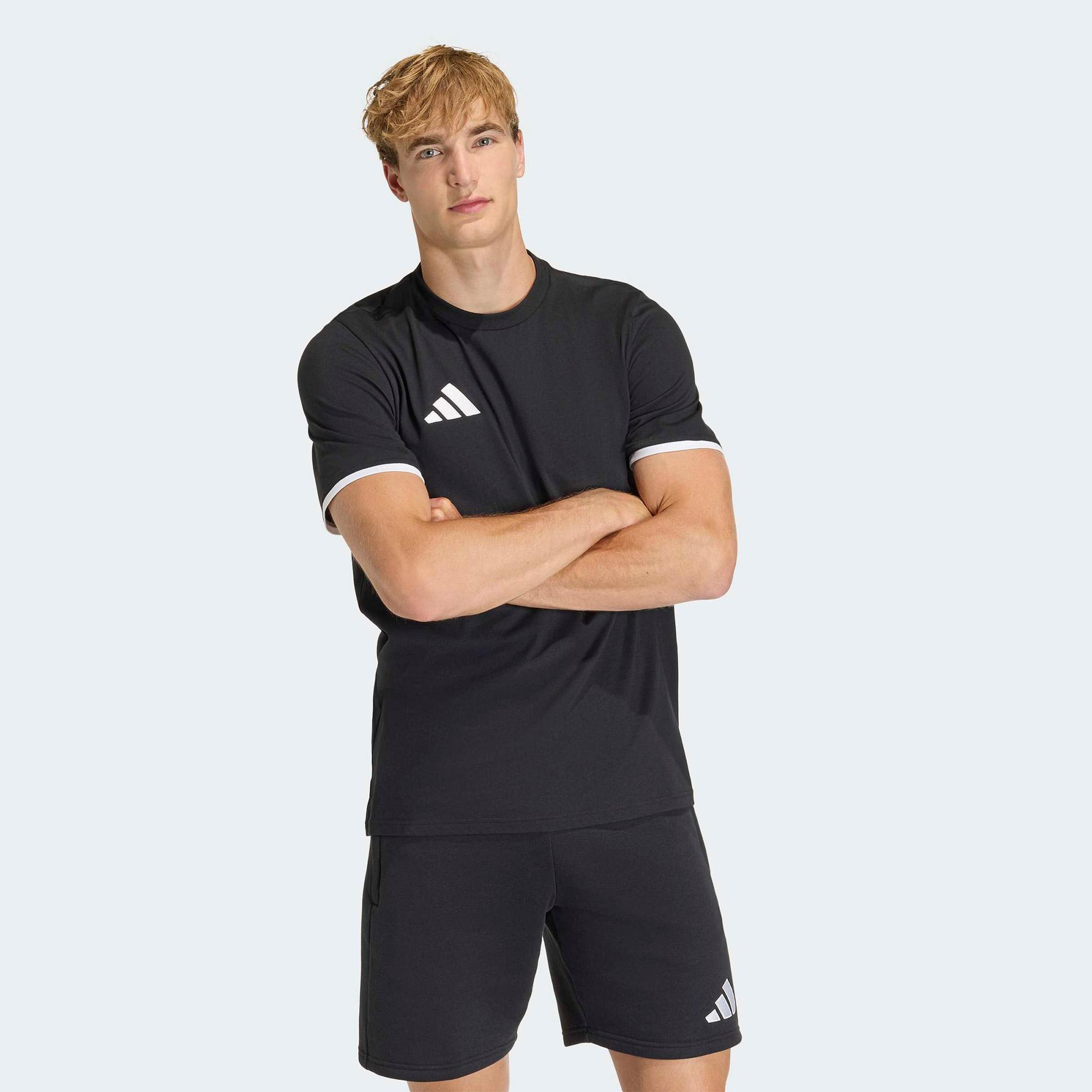 adidas Entrada26 Erkek Siyah T-Shirt