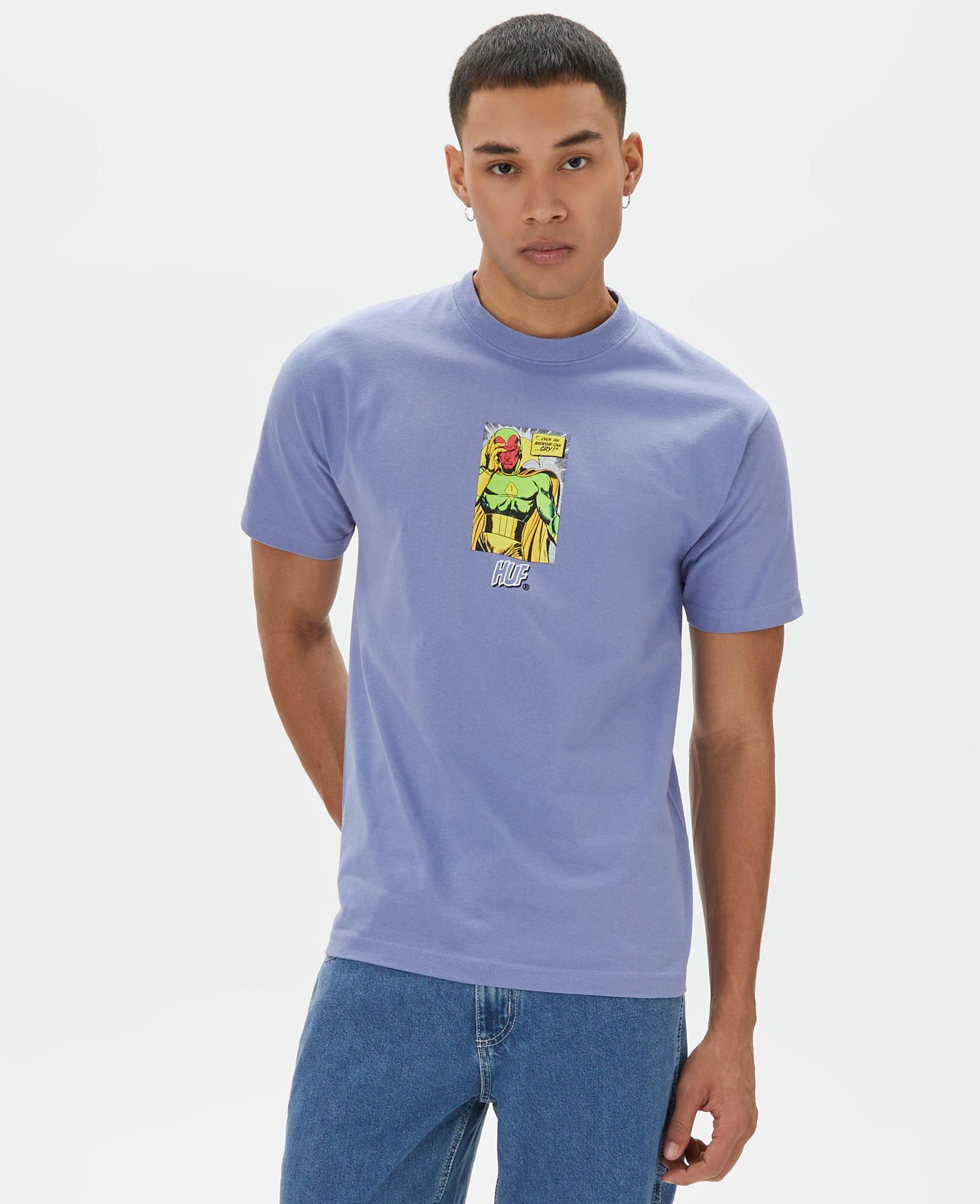 HUF Sad Android Erkek Mor T-Shirt