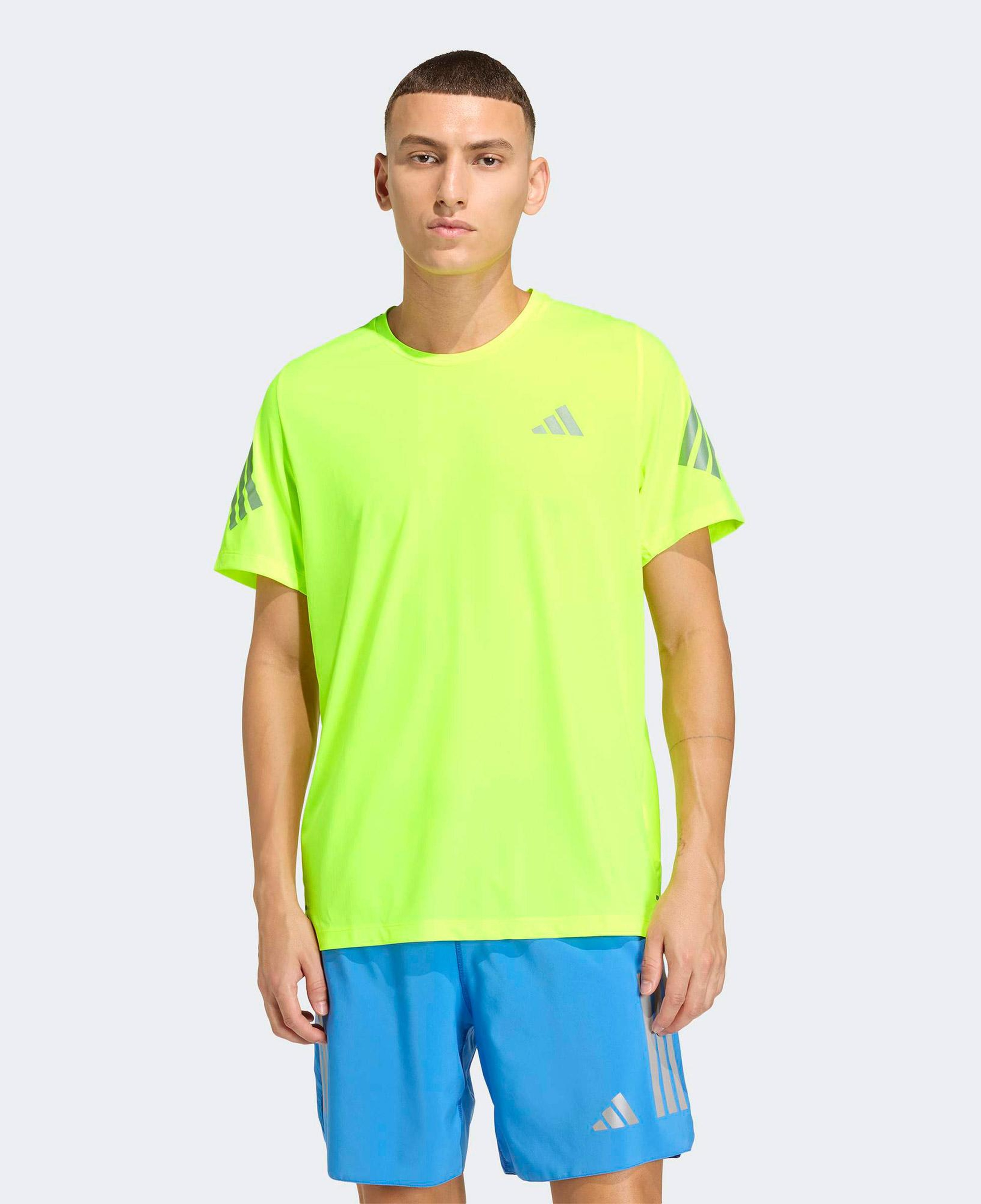 adidas Adi365 Climacool Erkek Sarı Koşu T-Shirt