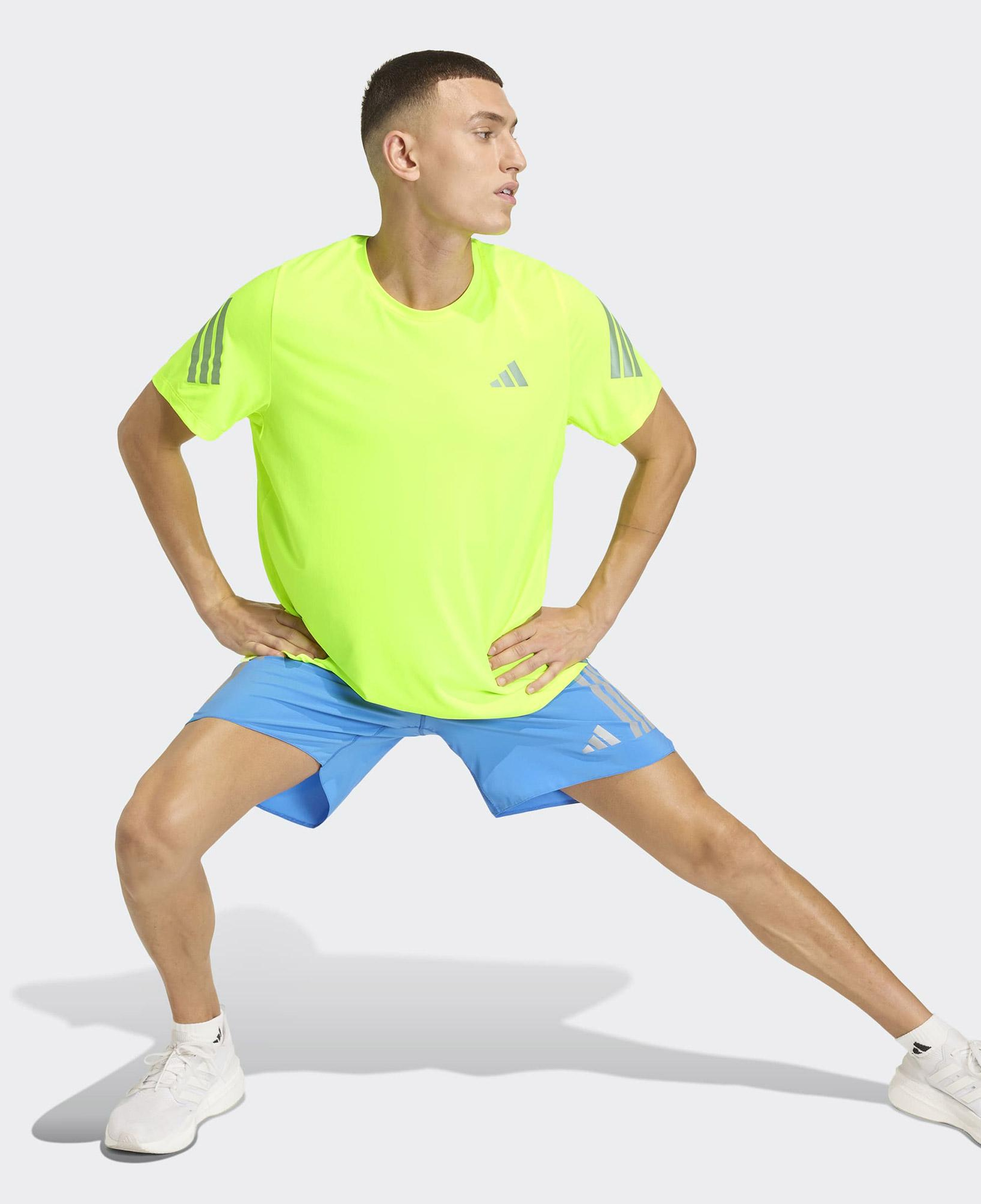 adidas Adi365 Climacool Erkek Sarı Koşu T-Shirt