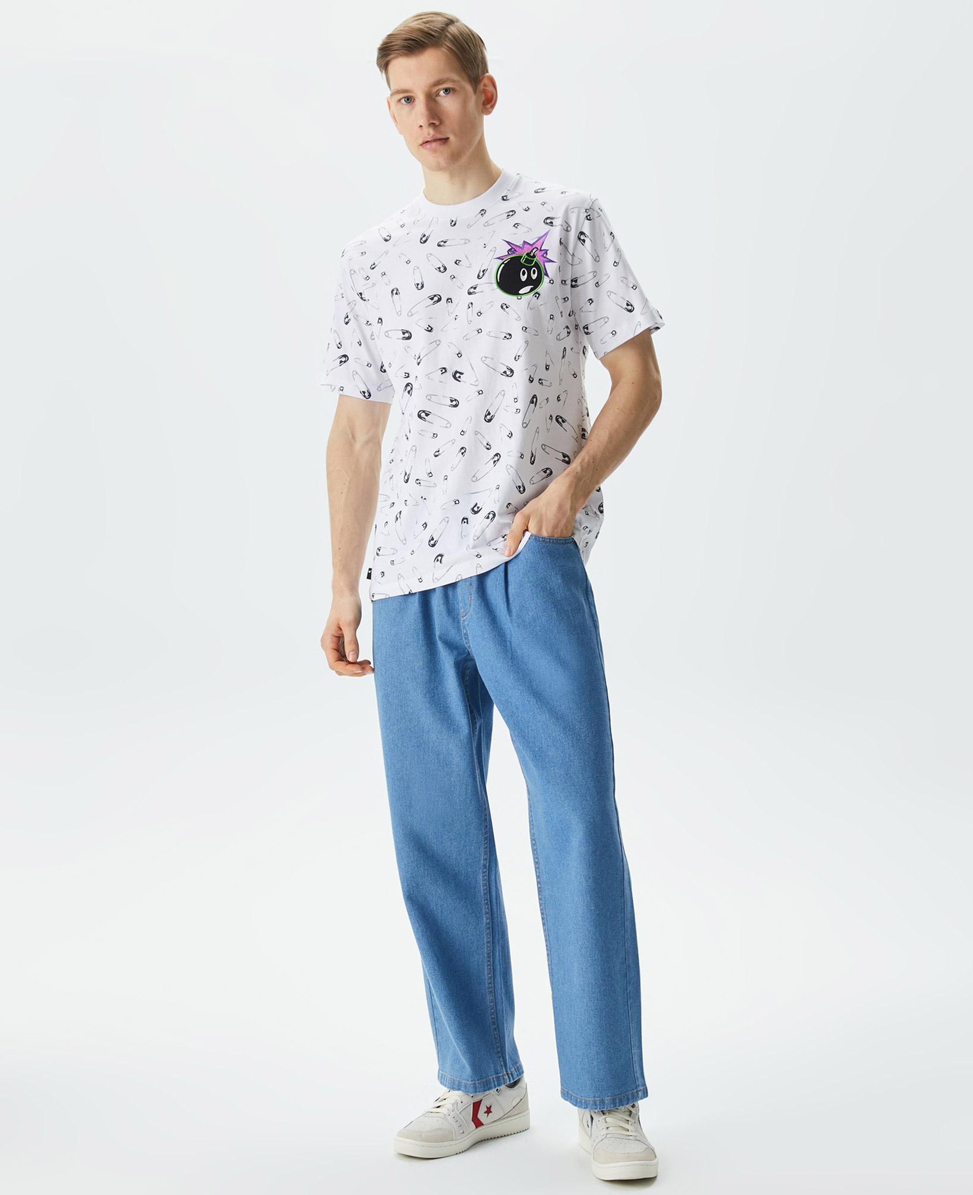 The Hundreds Pins Erkek Beyaz T-Shirt