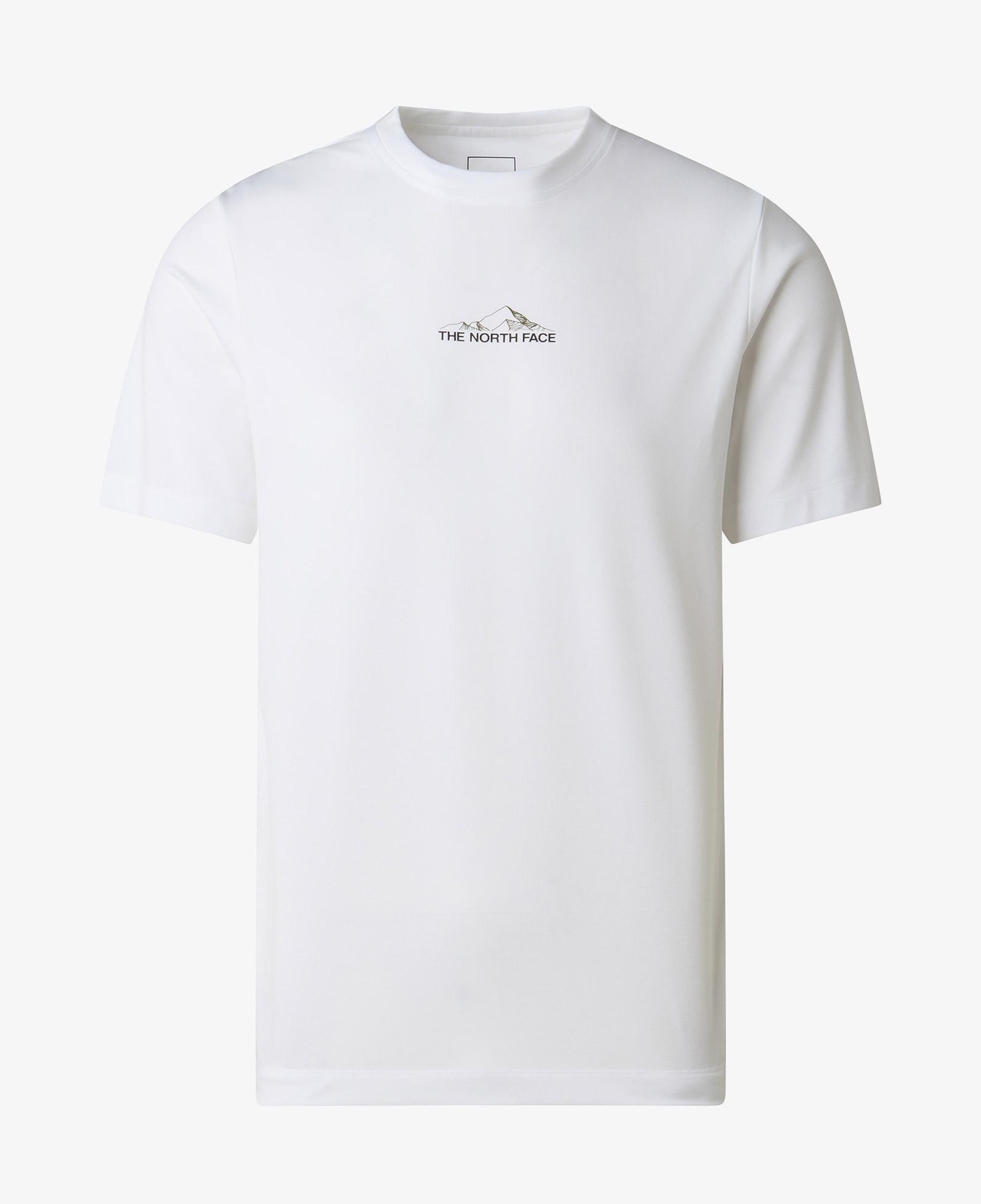 The North Face Odles Tech Erkek Beyaz T-Shirt