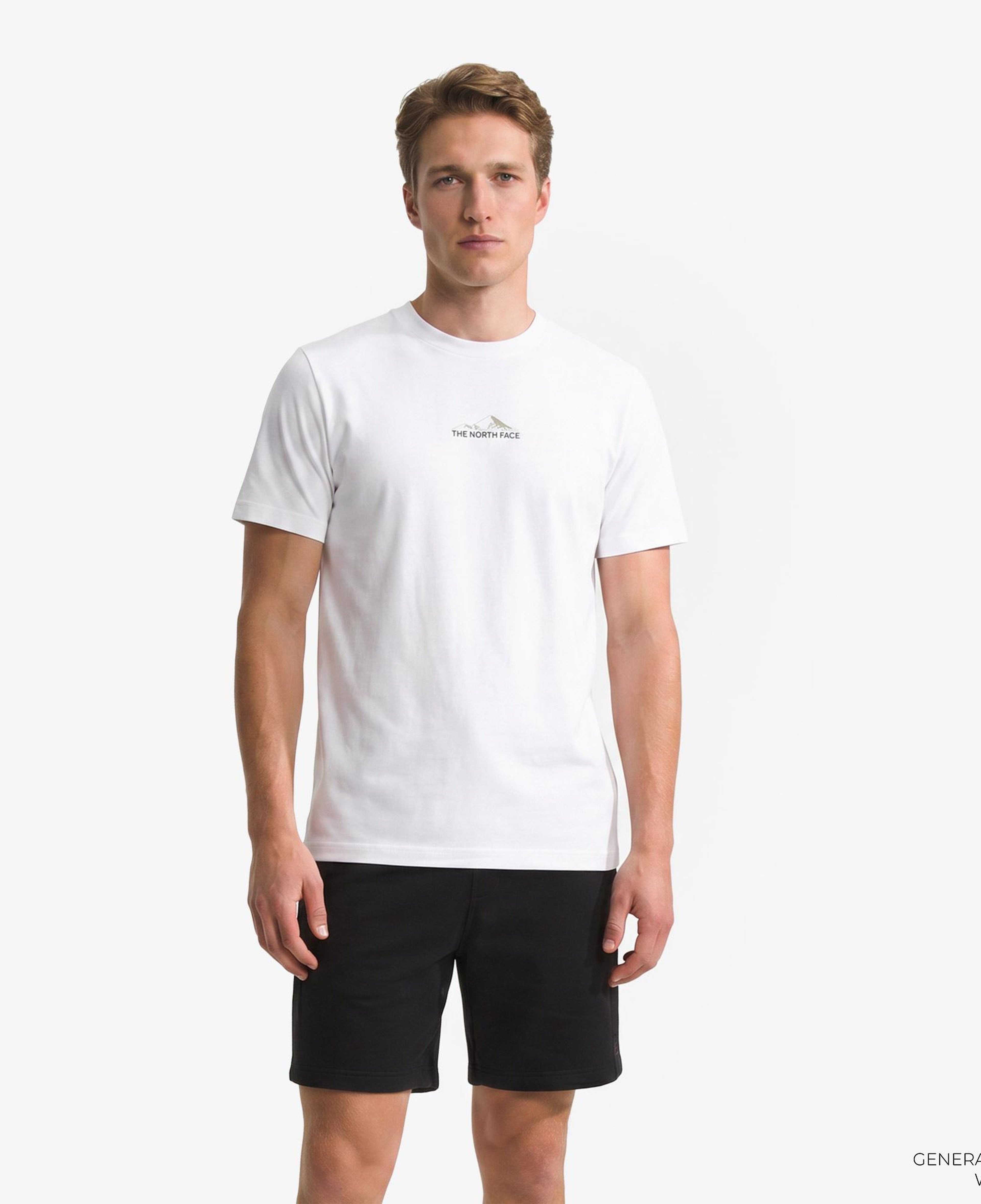 The North Face Odles Tech Erkek Beyaz T-Shirt
