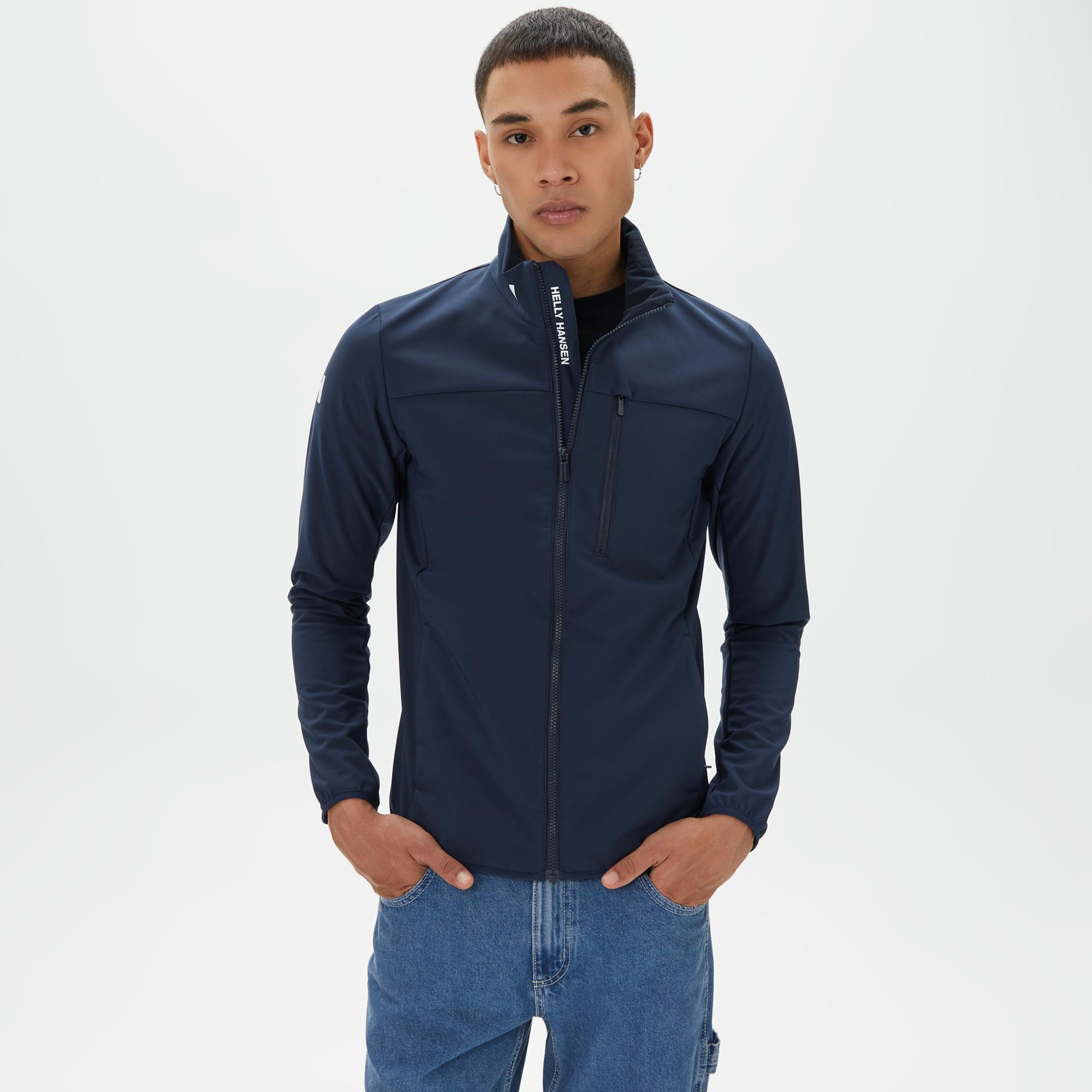 Helly Hansen Crew Softshell 2.0 Erkek Lacivert  Outdoor Ceket