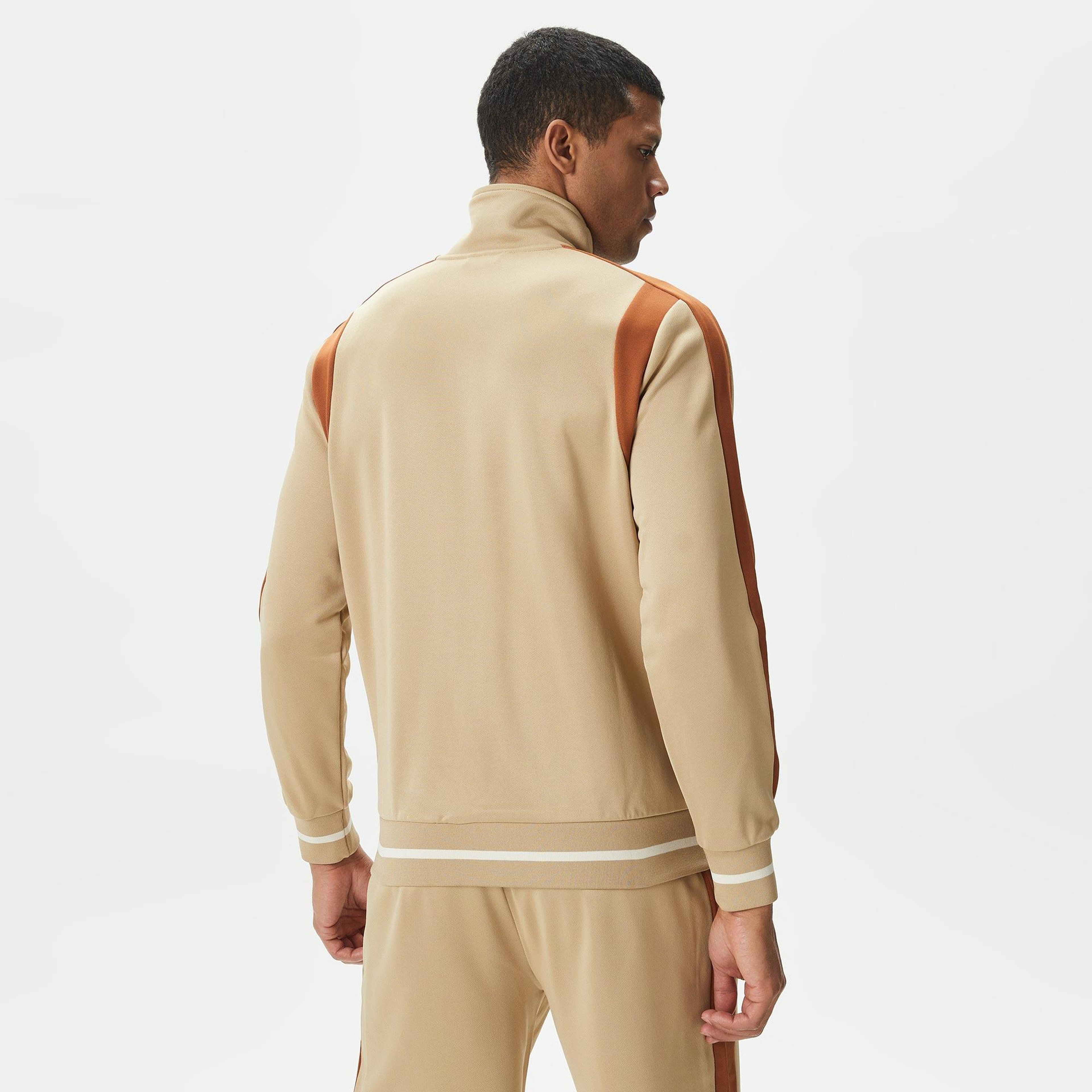 Puma T7 Track Erkek Bej Eşofman Üstü