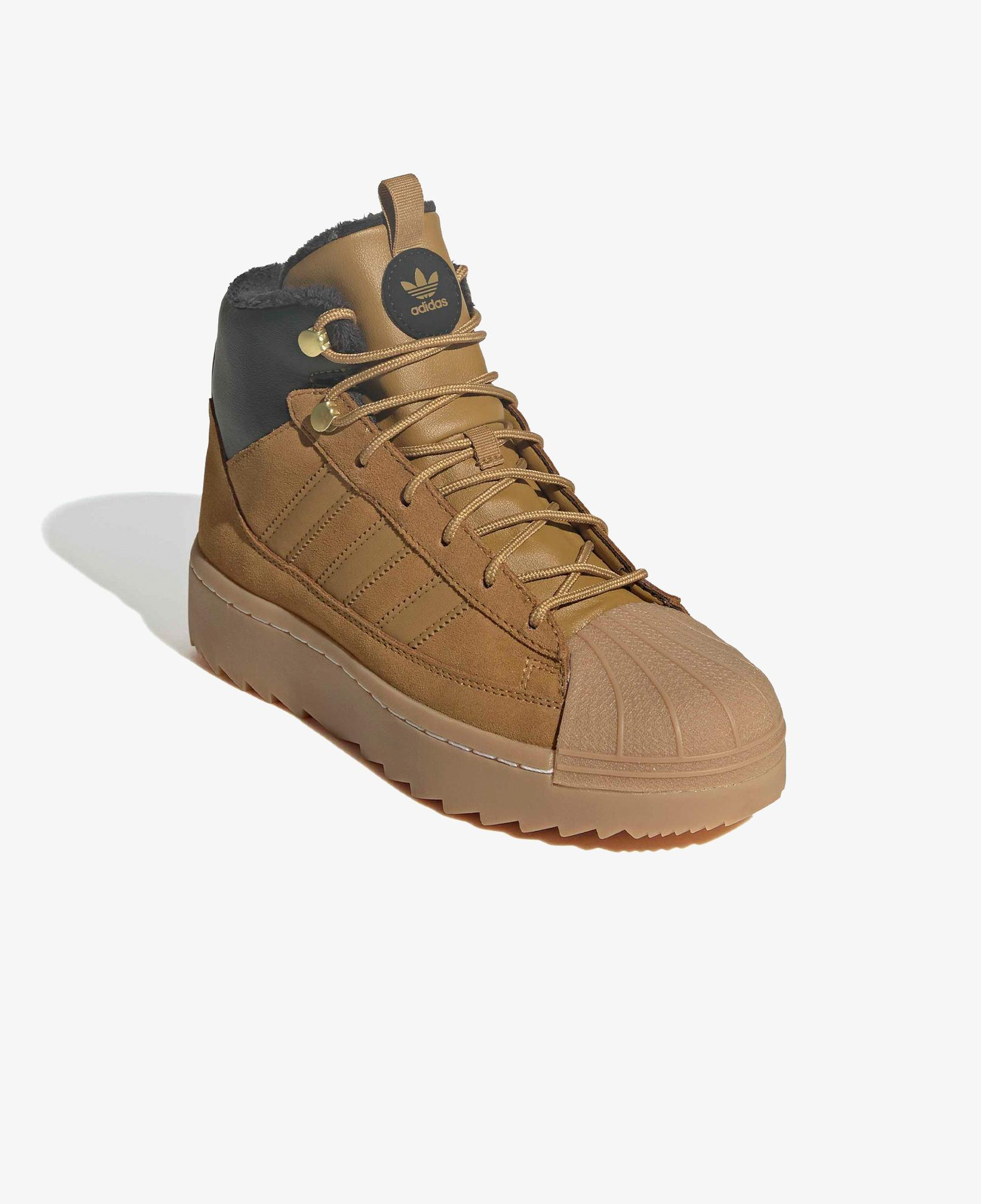 adidas Superstar Winter Trek Çocuk Kahverengi Bot