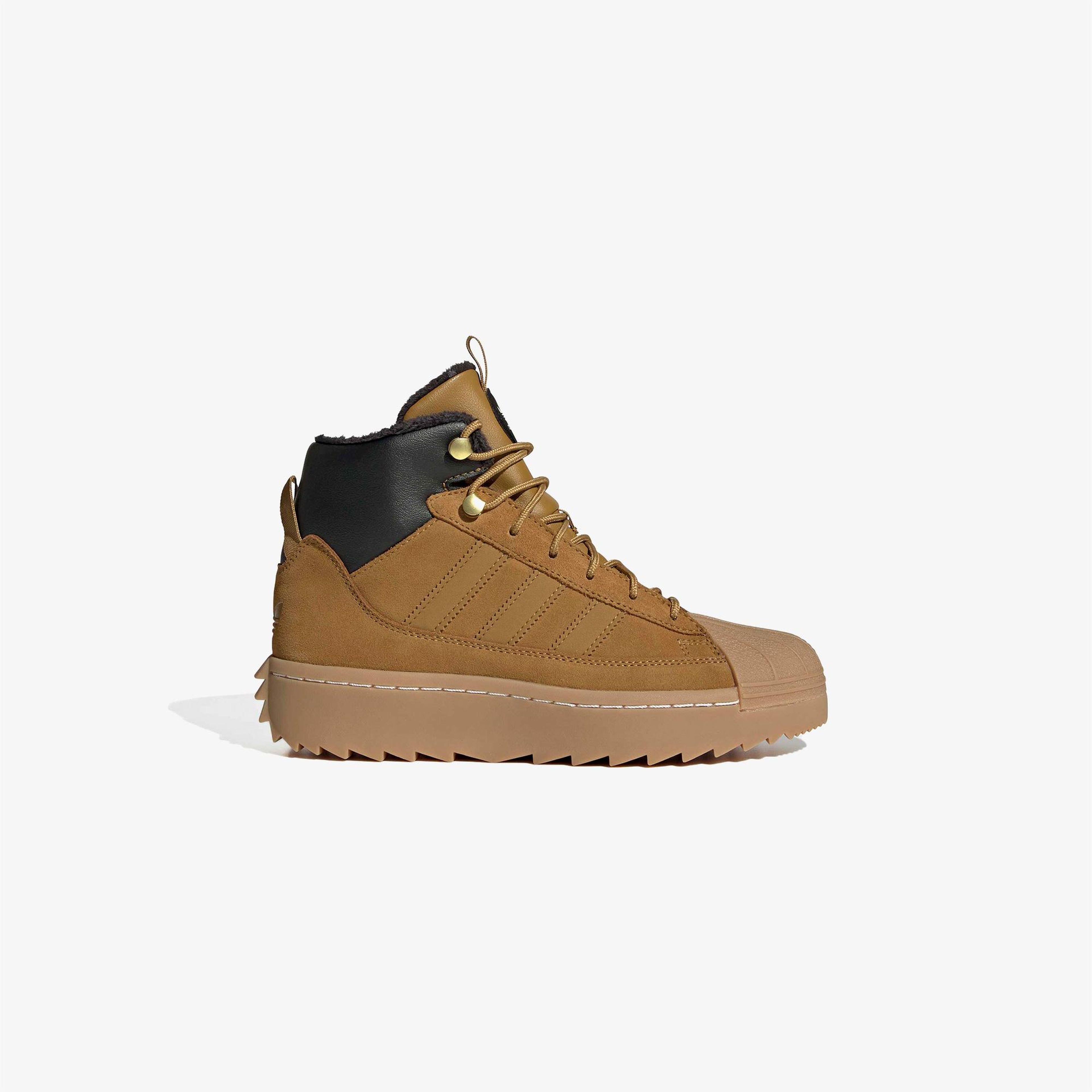 adidas Superstar Winter Trek Çocuk Kahverengi Bot