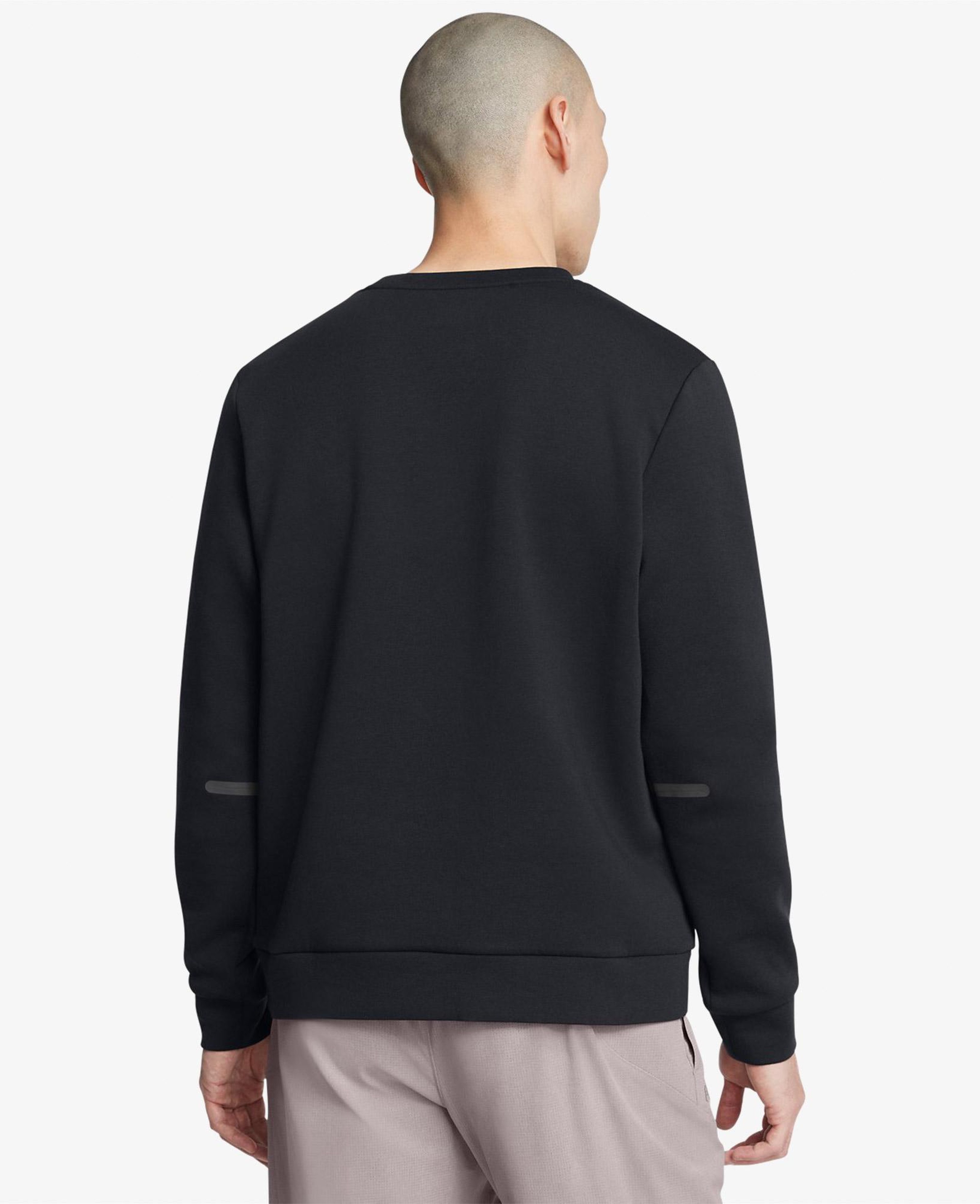 Under Armour Unstoppable Flc Crew Eu Erkek Siyah Sweatshirt