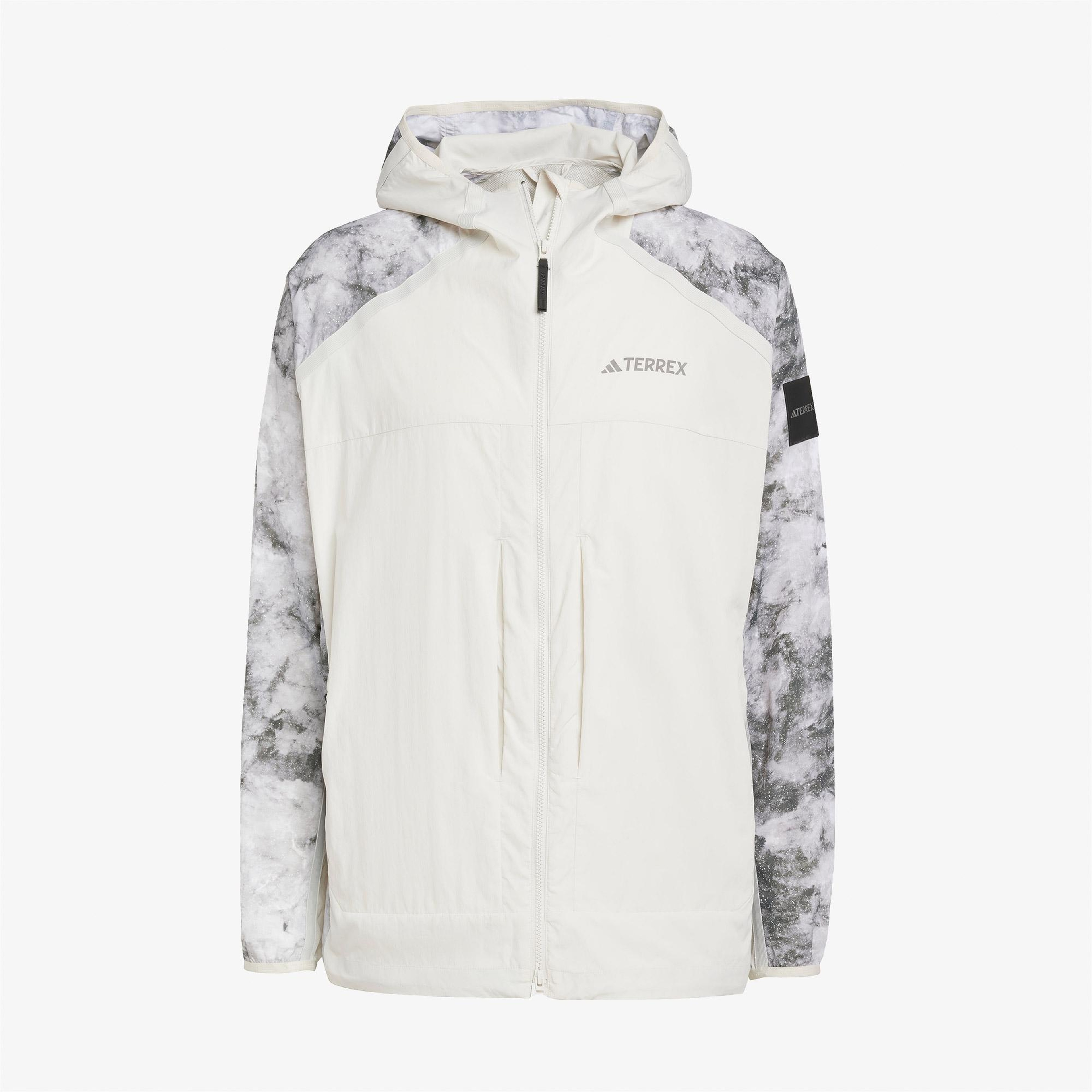 adidas Nat Geo Wind.Rdy Erkek Gri Outdoor Rüzgarlık