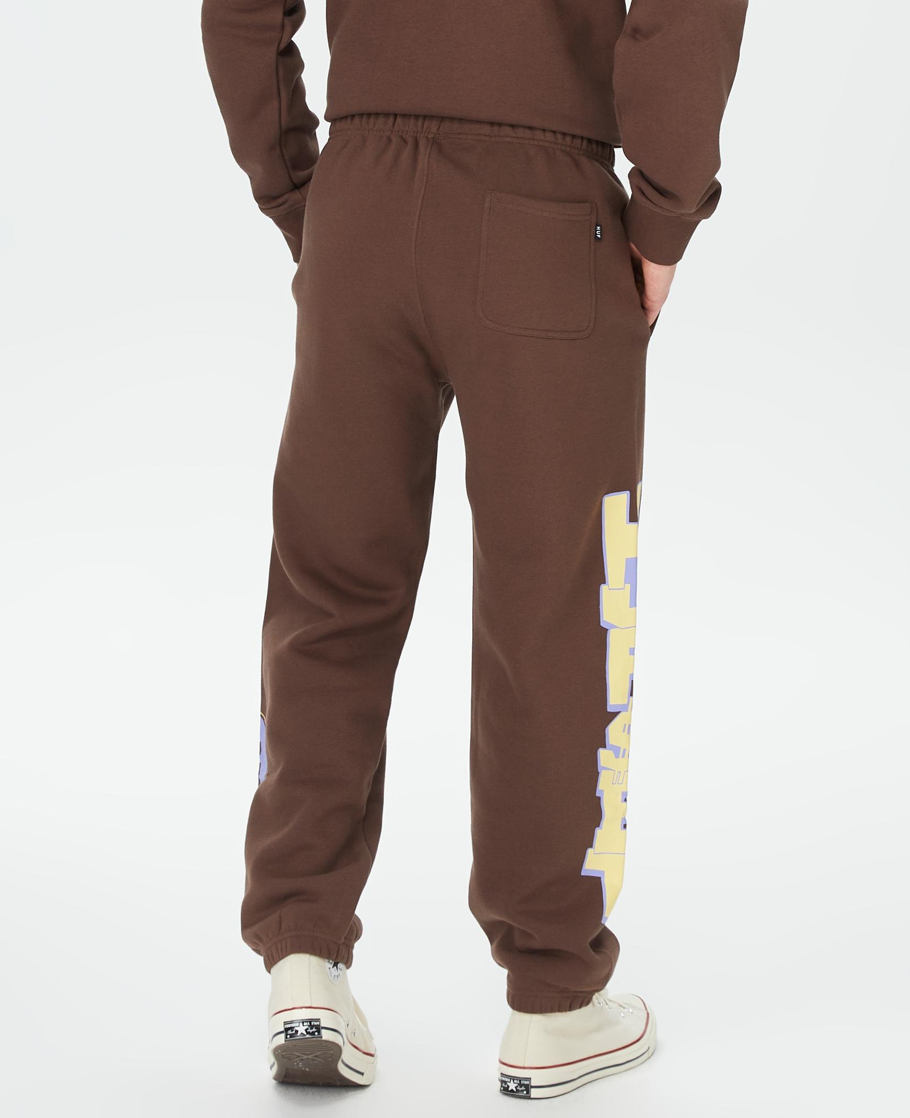 HUF Anthem Polar Erkek Kahverengi Eşofman Altı