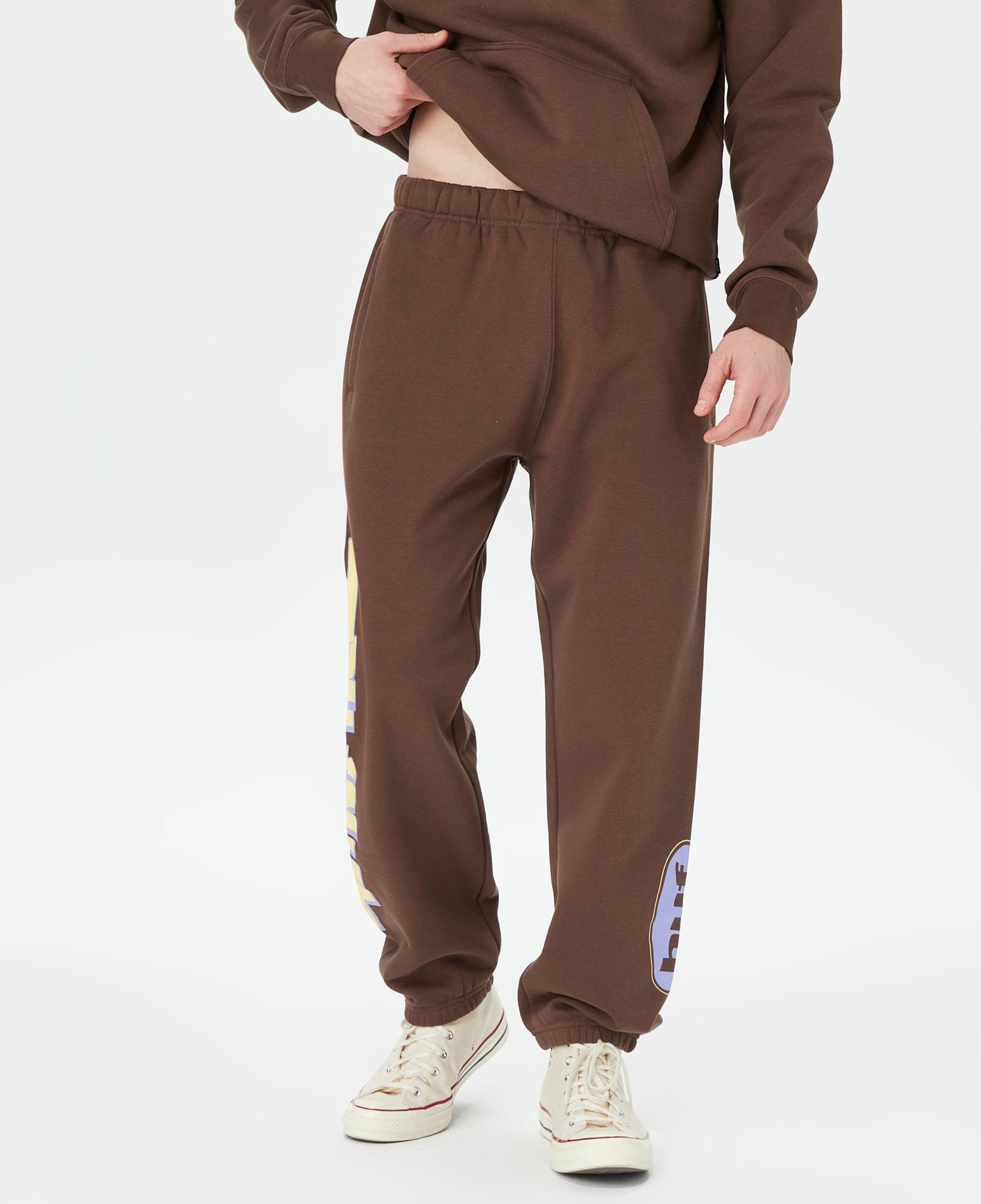 HUF Anthem Polar Erkek Kahverengi Eşofman Altı