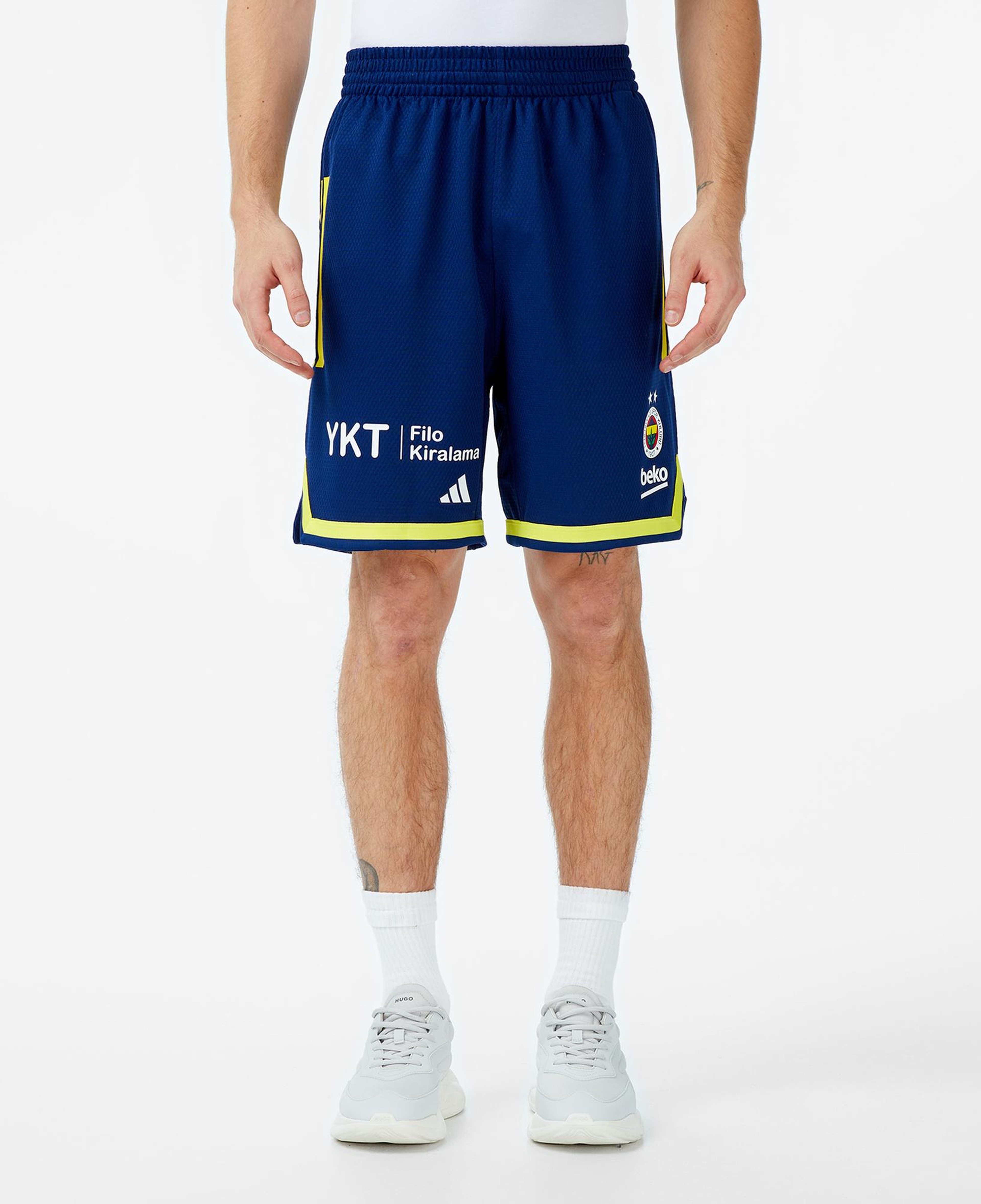 adidas Fenerbahçe Basketbol 25/26 İç Saha Erkek Mavi Şort