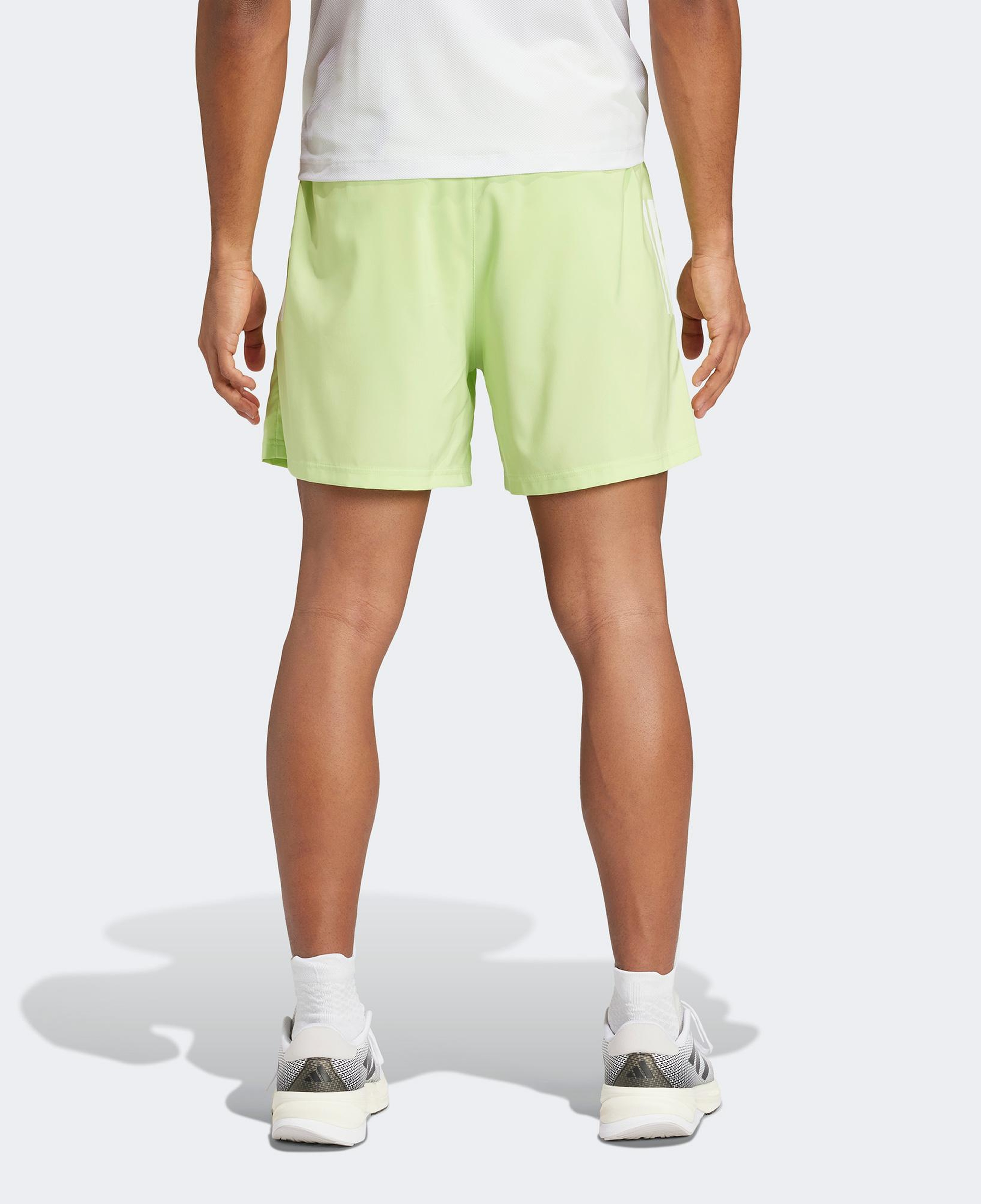 adidas Own The Run Erkek Yeşil Koşu Şortu