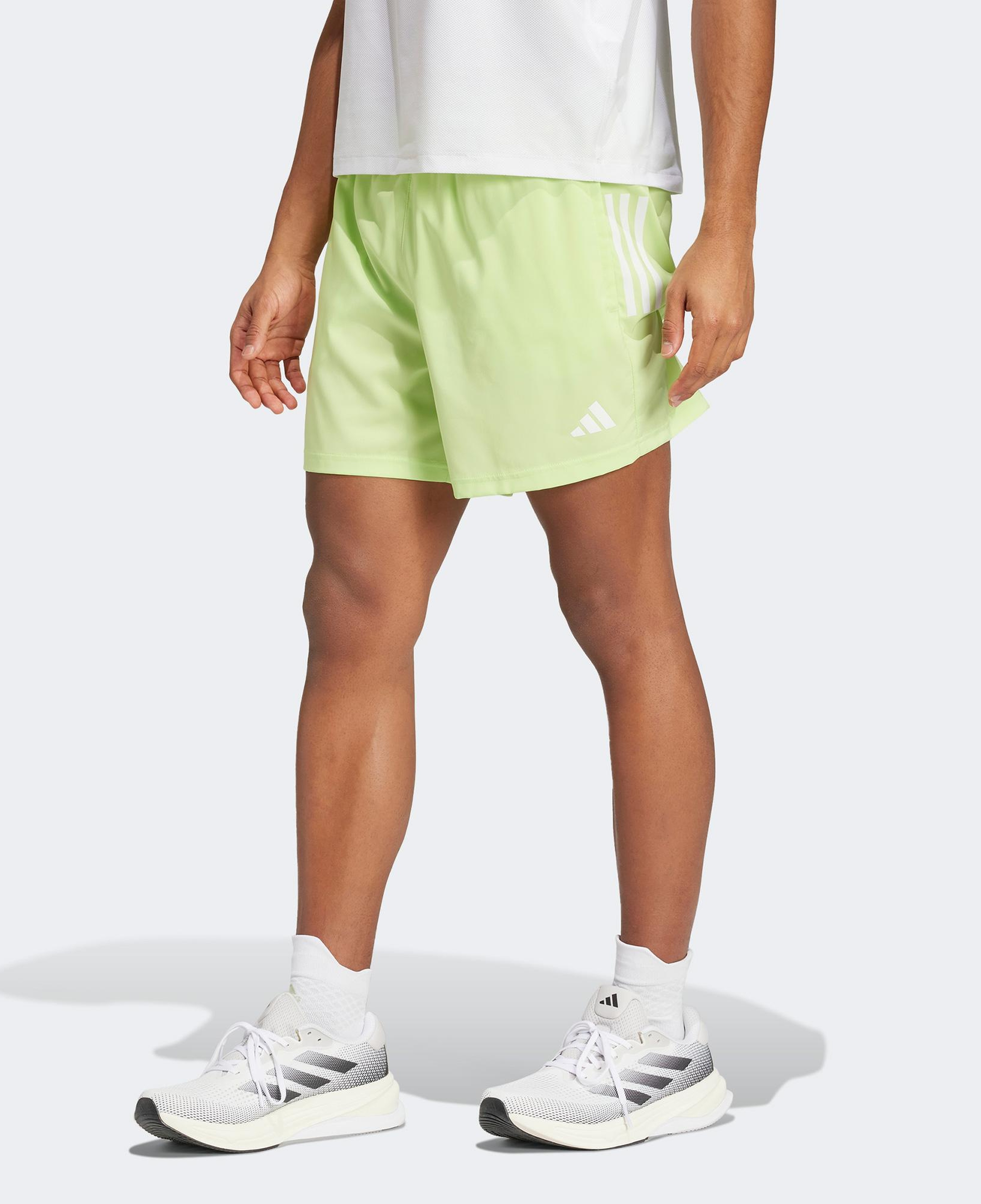 adidas Own The Run Erkek Yeşil Koşu Şortu