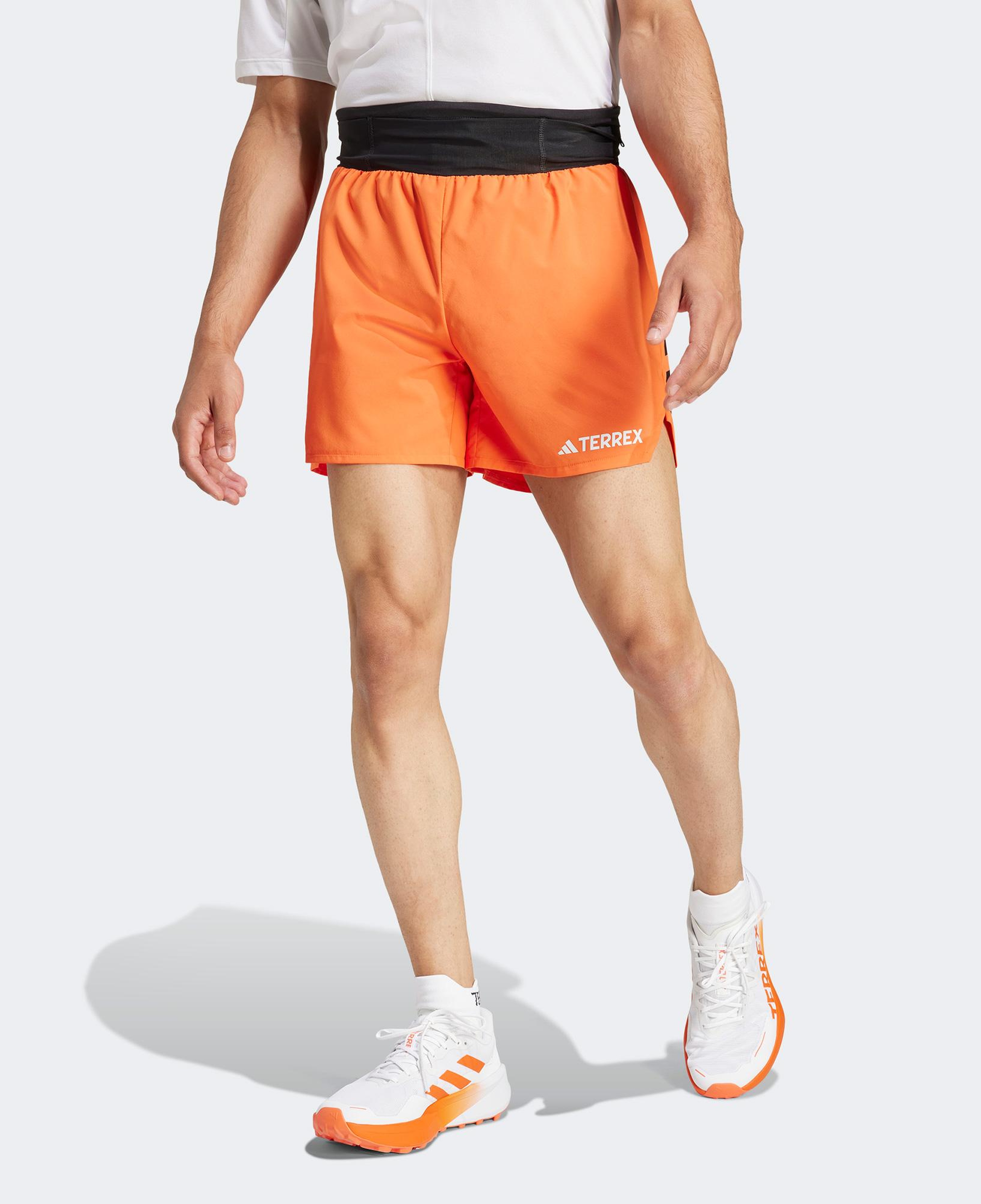adidas Xperior Erkek Turuncu Koşu Şortu