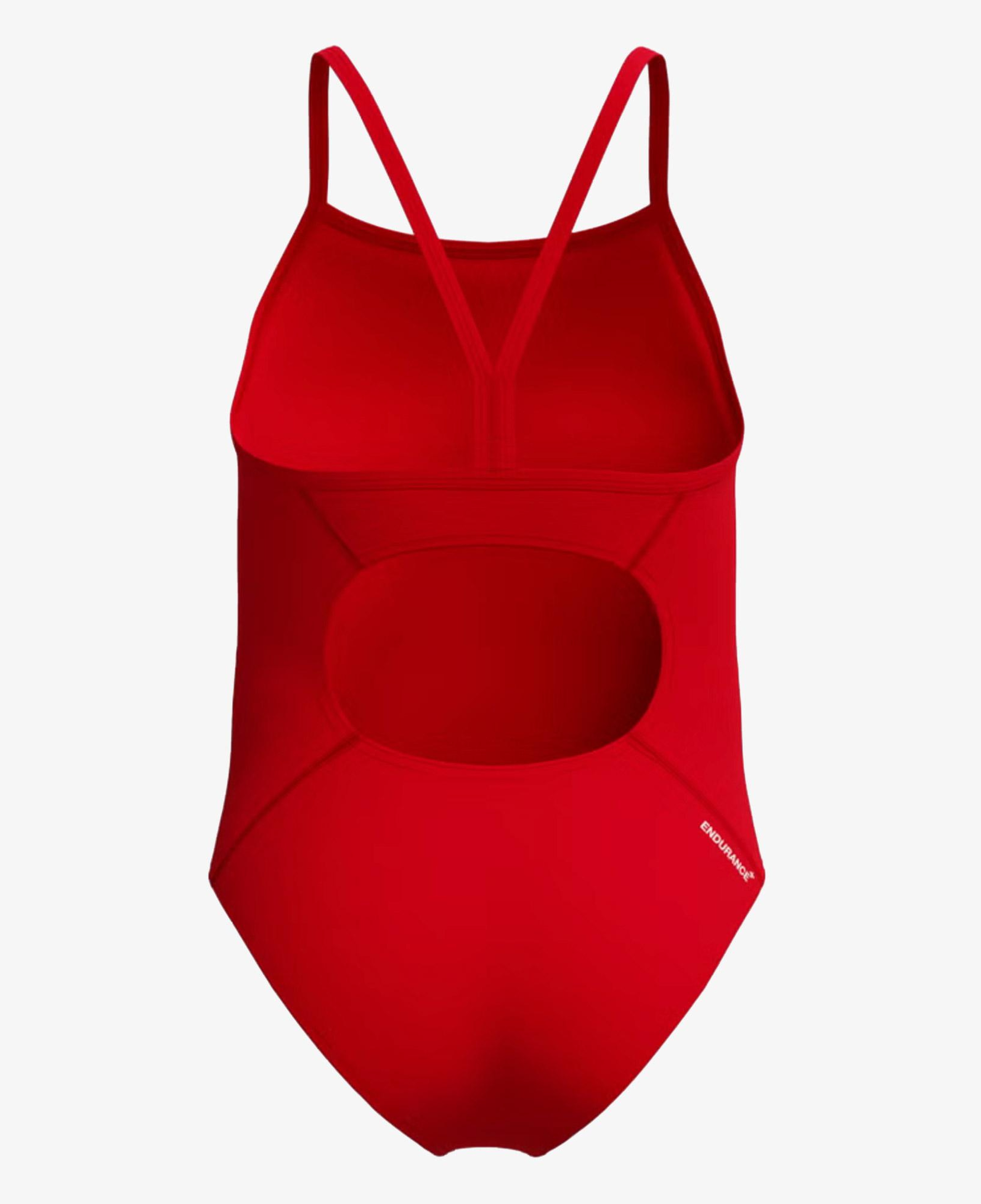 Speedo  End+ Logo Kadın Kırmızı Mayo