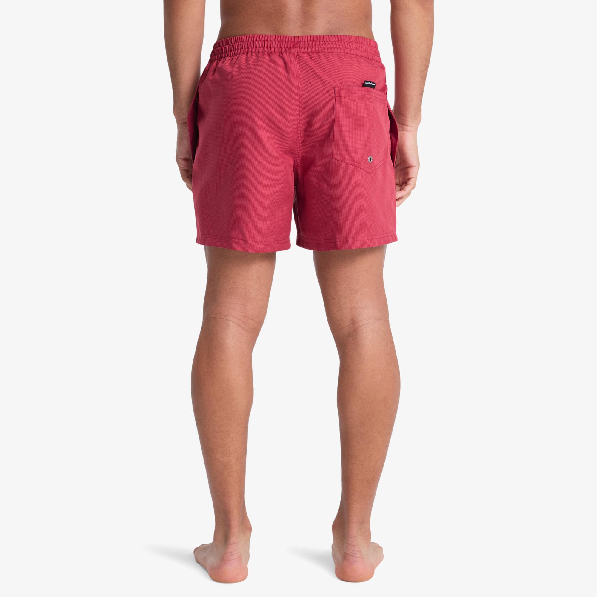 Quiksilver Everyday Deluxe 15 Erkek Kırmızı Deniz Şortu