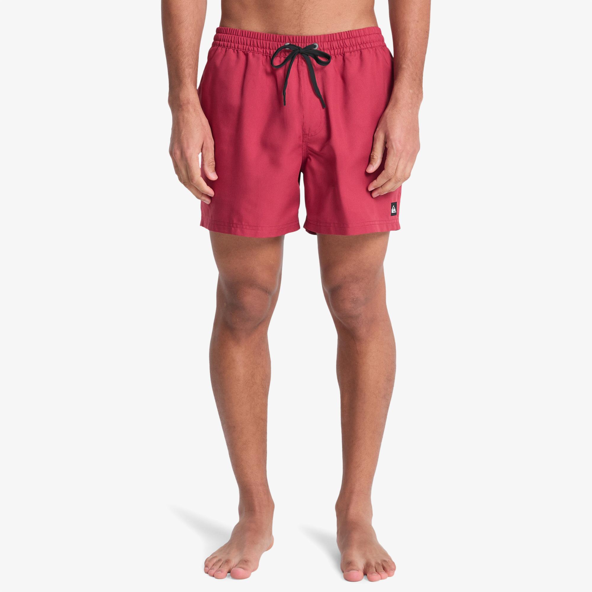 Quiksilver Everyday Deluxe 15 Erkek Kırmızı Deniz Şortu