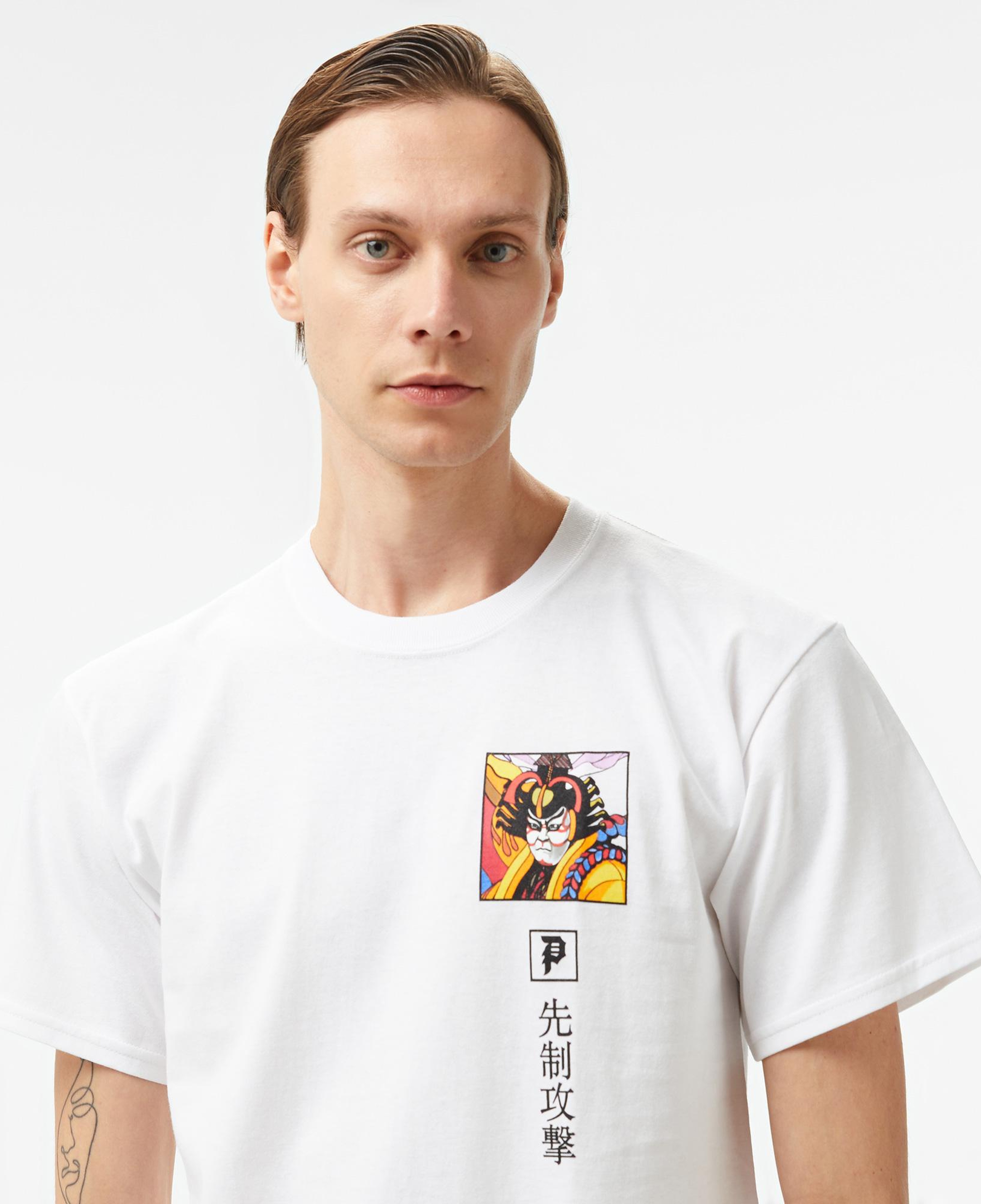 Primitive In Peace Erkek Beyaz T-Shirt