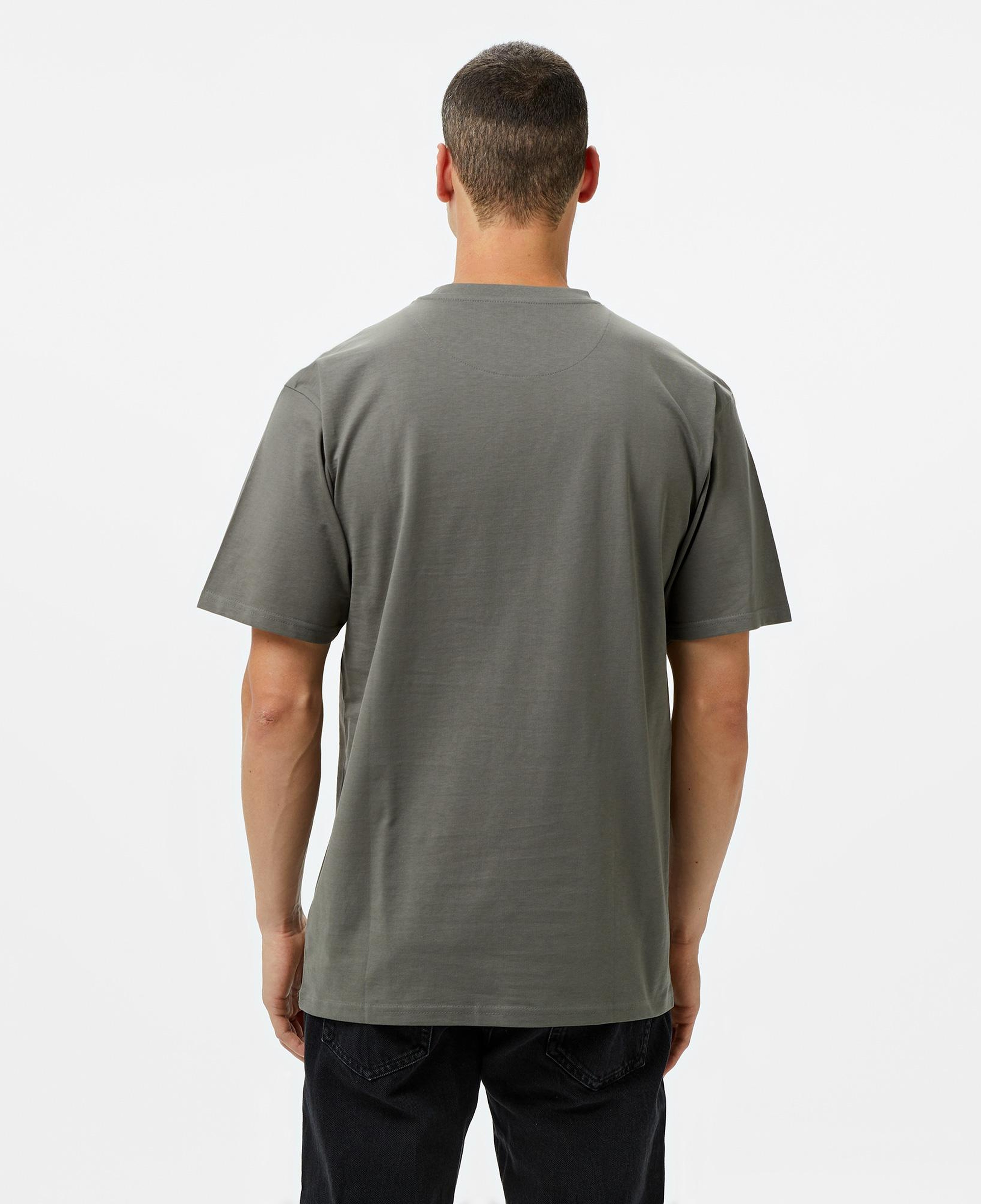 Karl Kani Small Signature Essential Erkek Gri T-Shirt