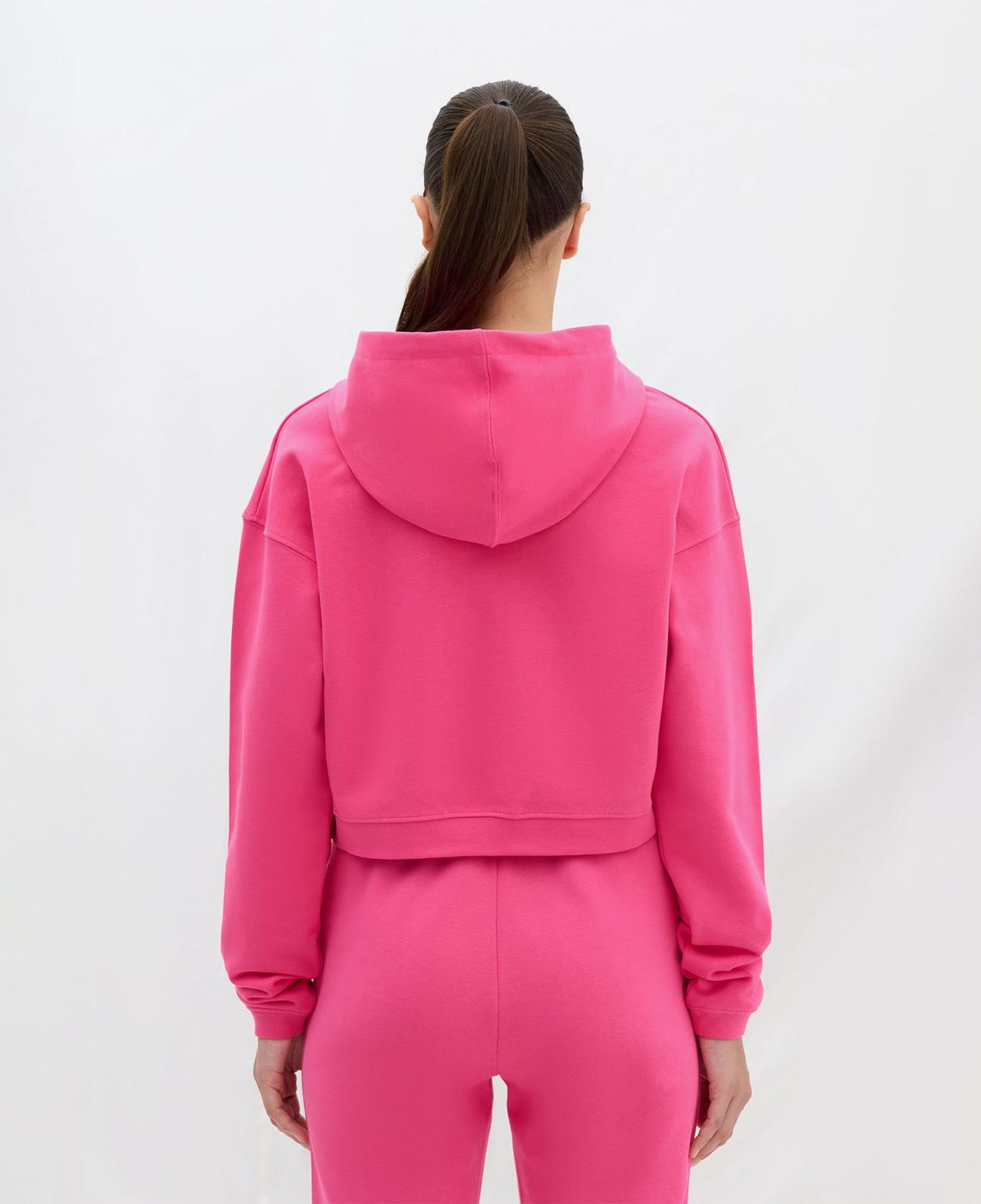Les Benjamins Essential Kadın Pembe Hoodie
