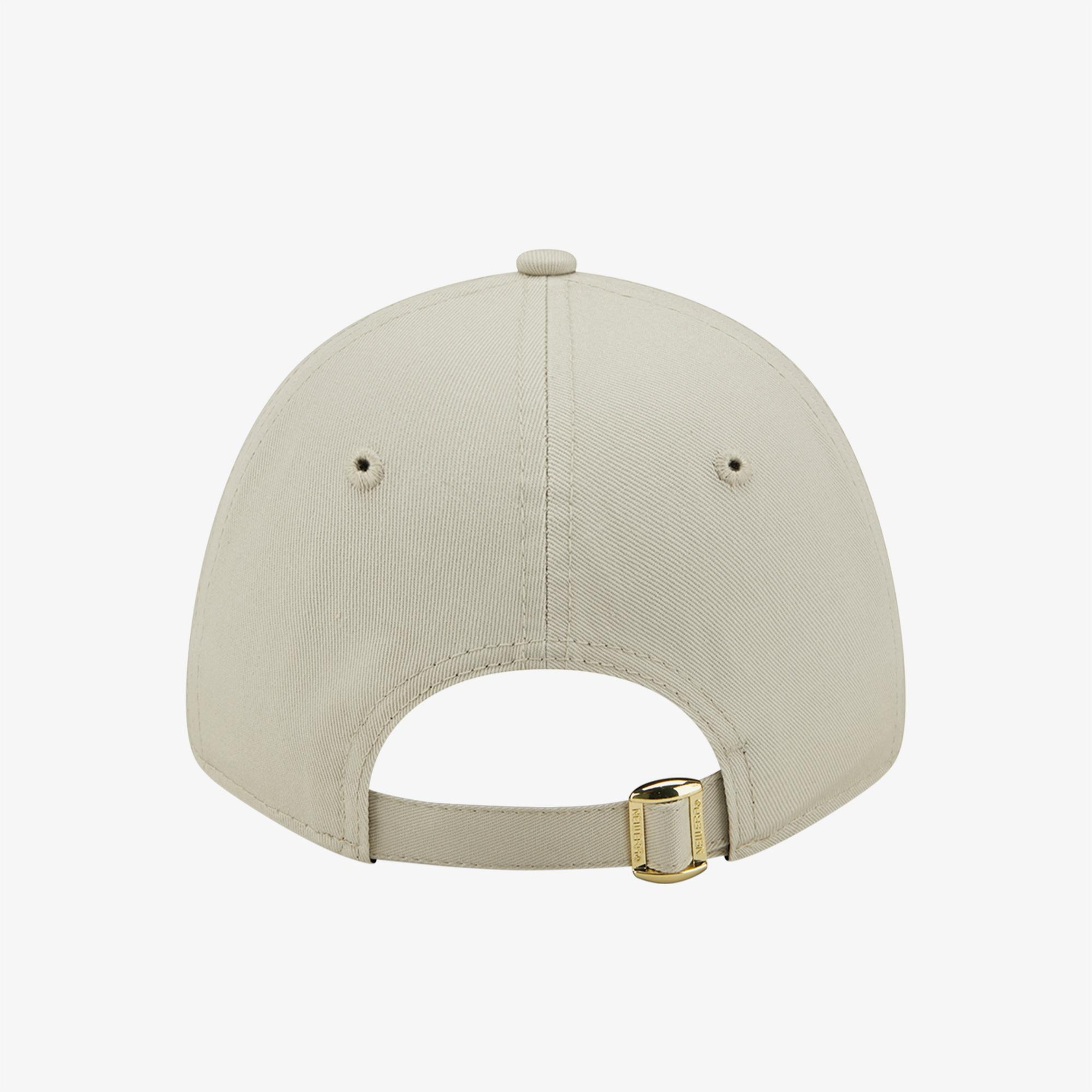 New Era Female Wmns Metallic Logo 9Forty Unisex Bej Günlük Şapka