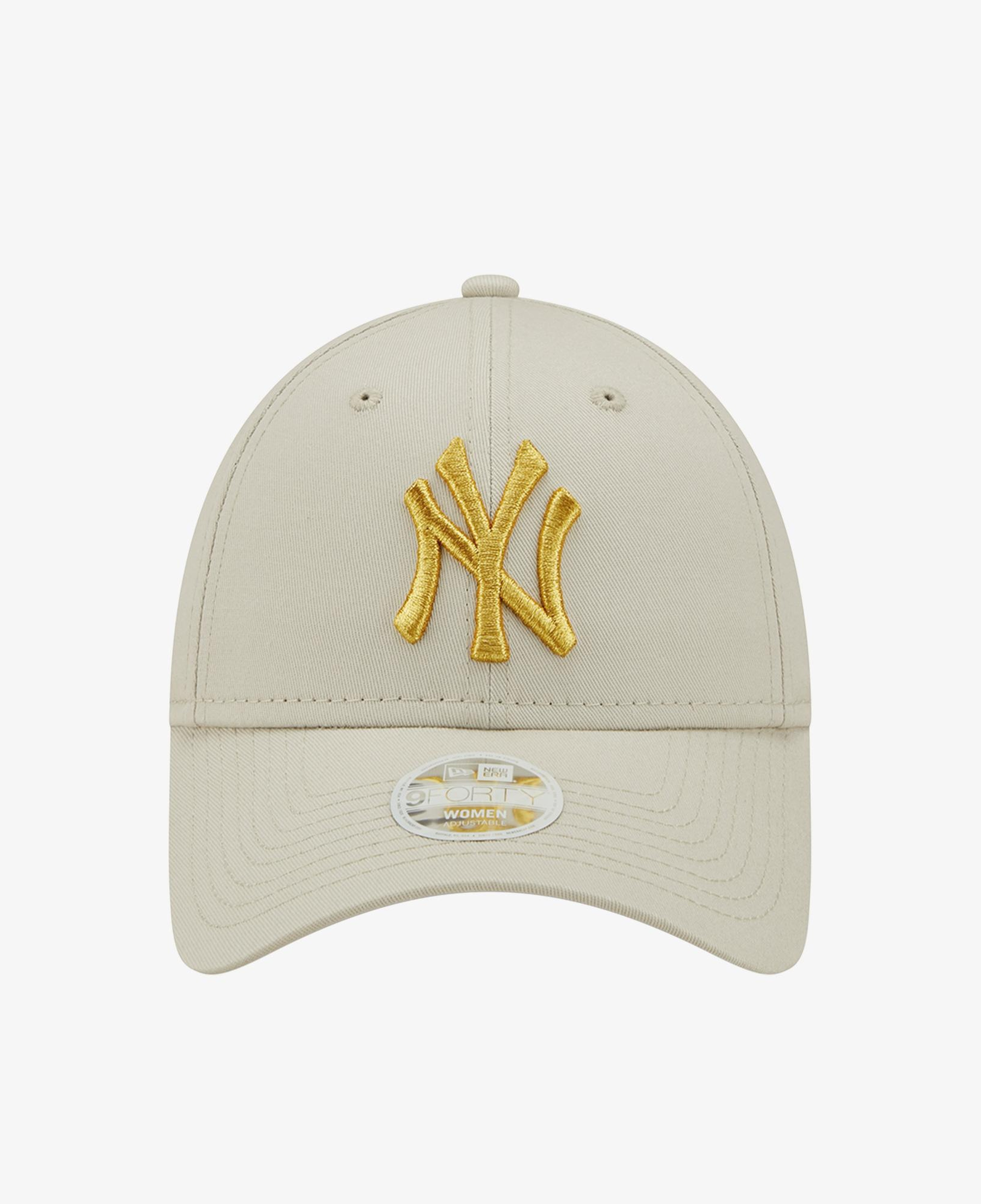 New Era Female Wmns Metallic Logo 9Forty Unisex Bej Günlük Şapka