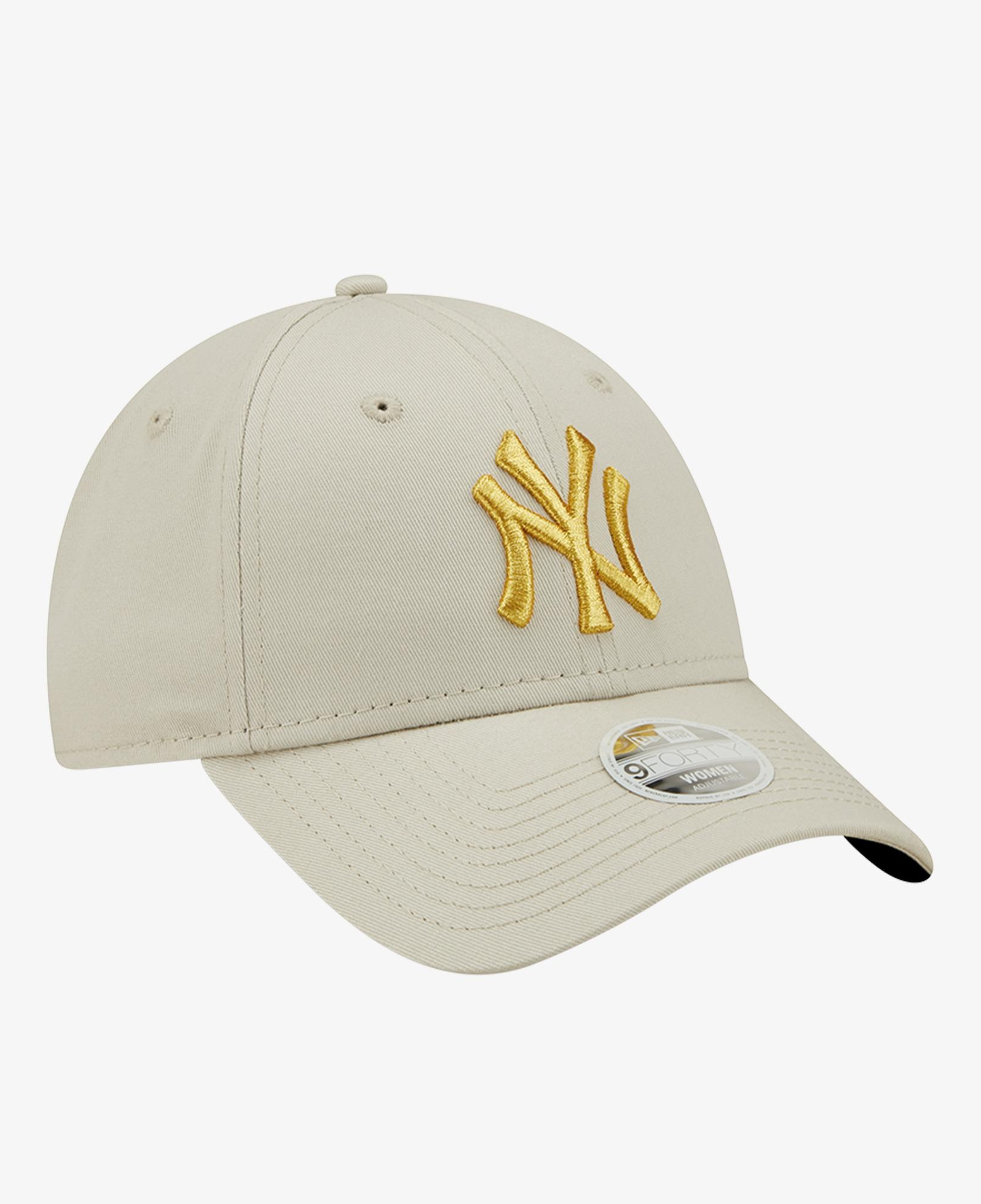 New Era Female Wmns Metallic Logo 9Forty Unisex Bej Günlük Şapka