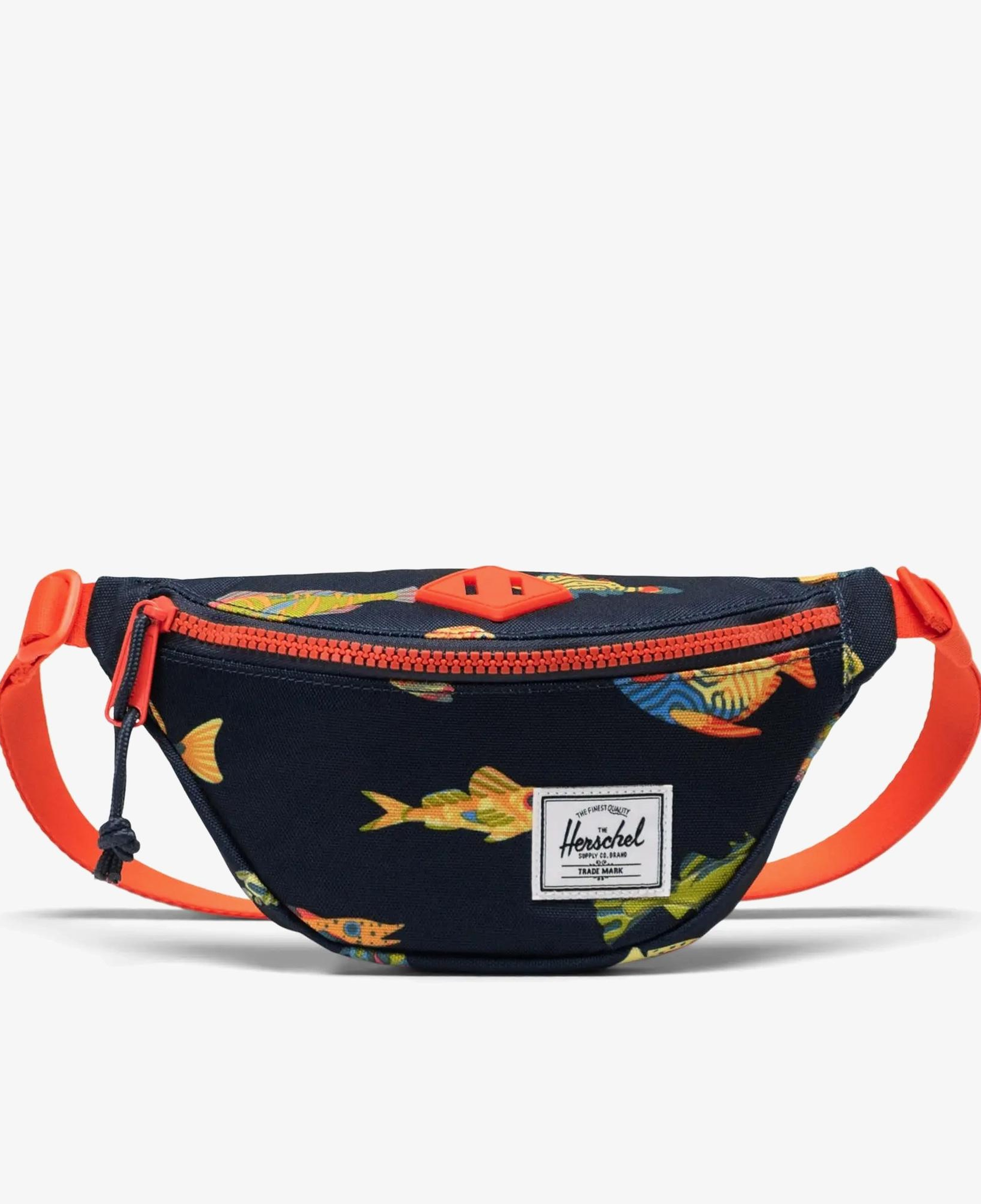 Herschel Heritage Classic Printed Unisex Lacivert Bel Çantası