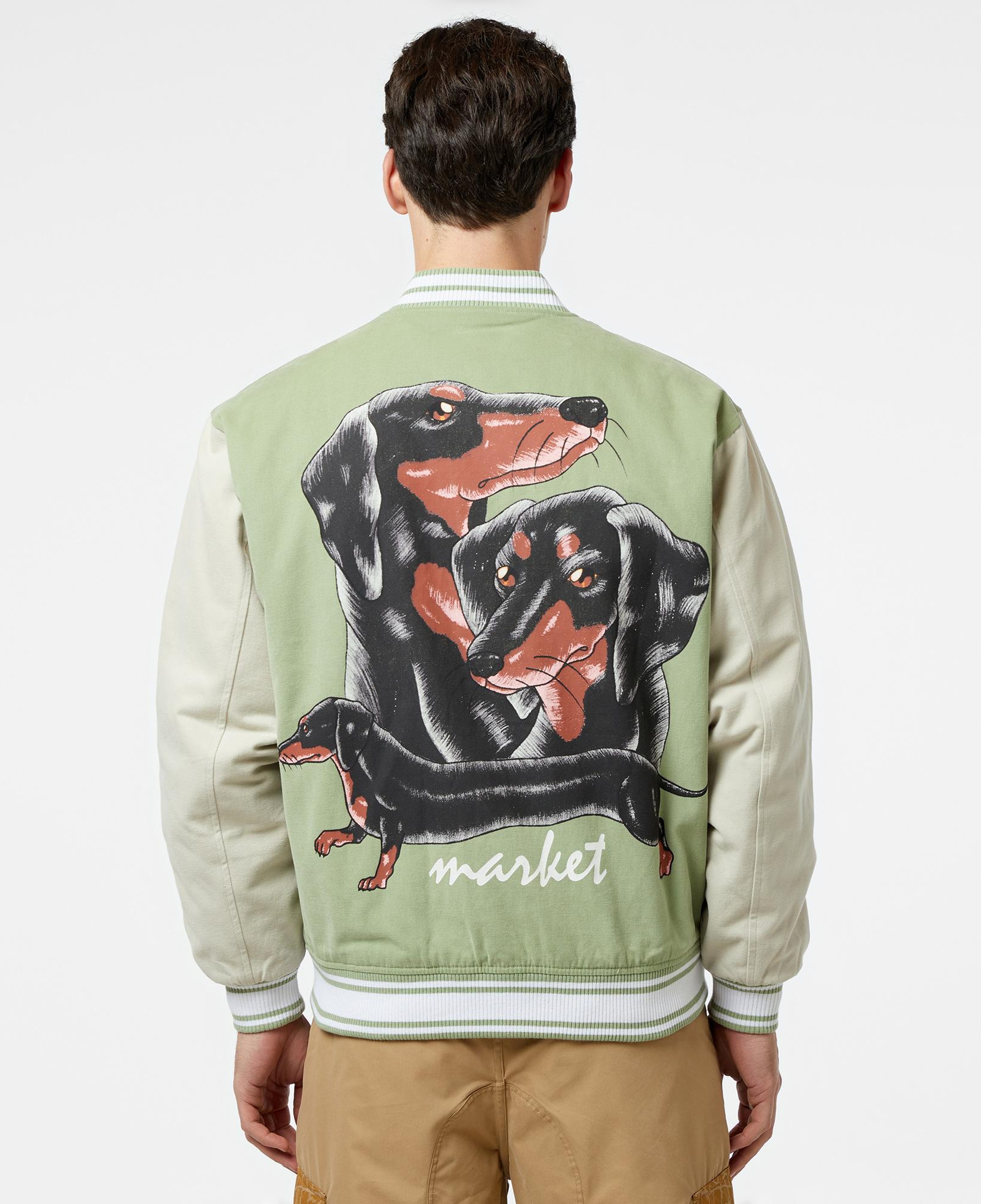 Market Long Bois Varsity Erkek Krem Gömlek