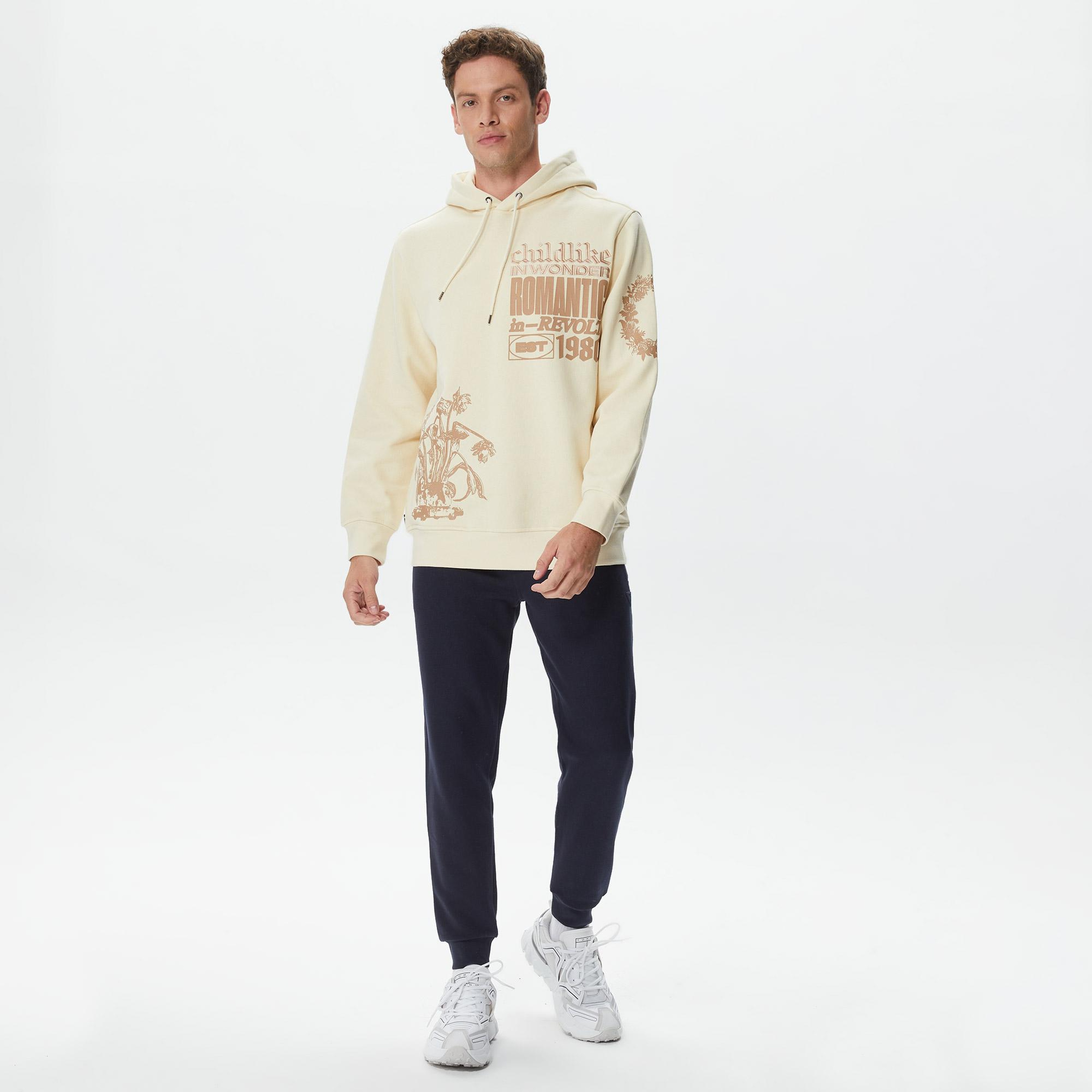 The Hundreds Wonder Pullover Erkek Beyaz Hoodie