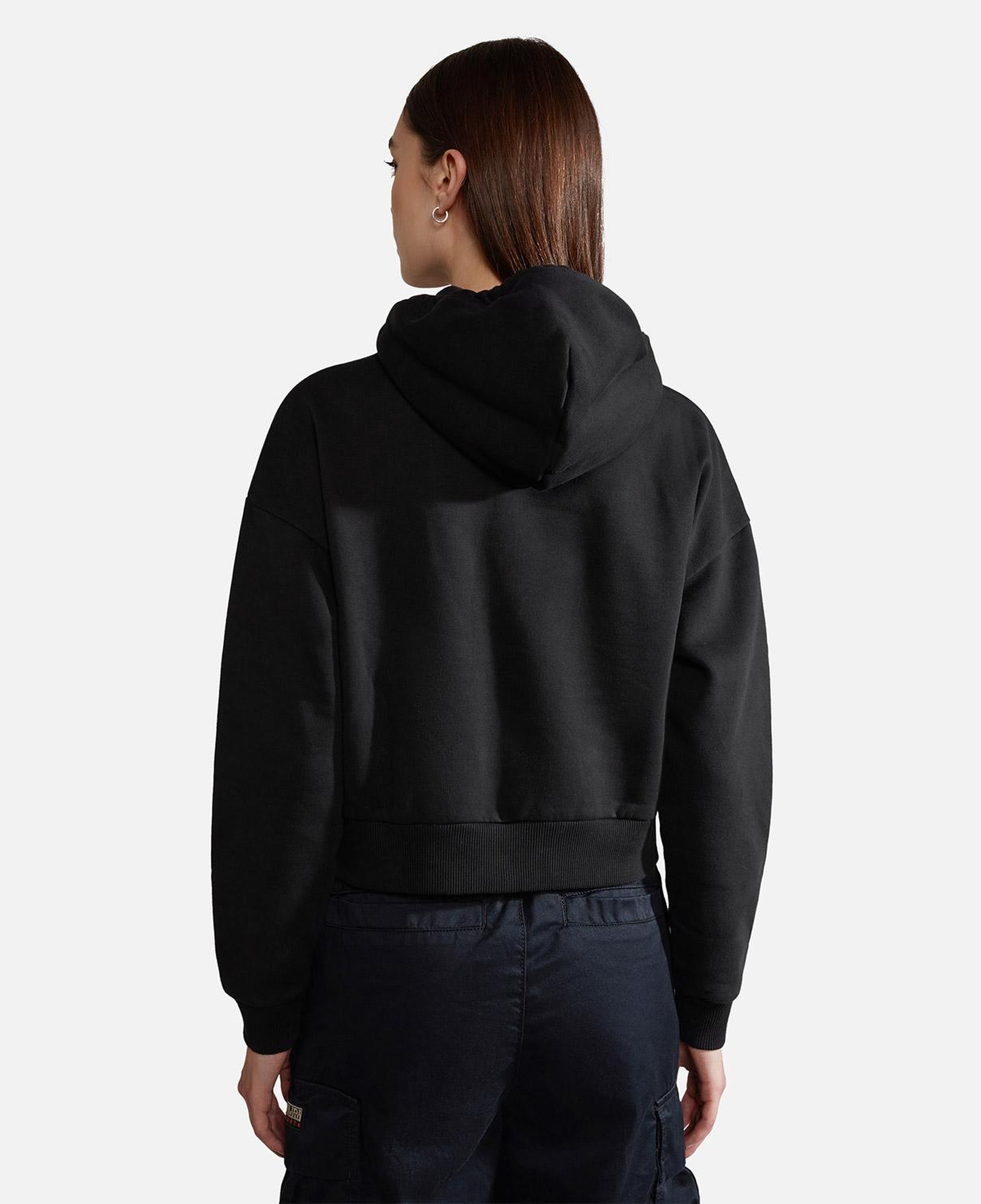 Napapijri B-Box Kadın Siyah Hoodie