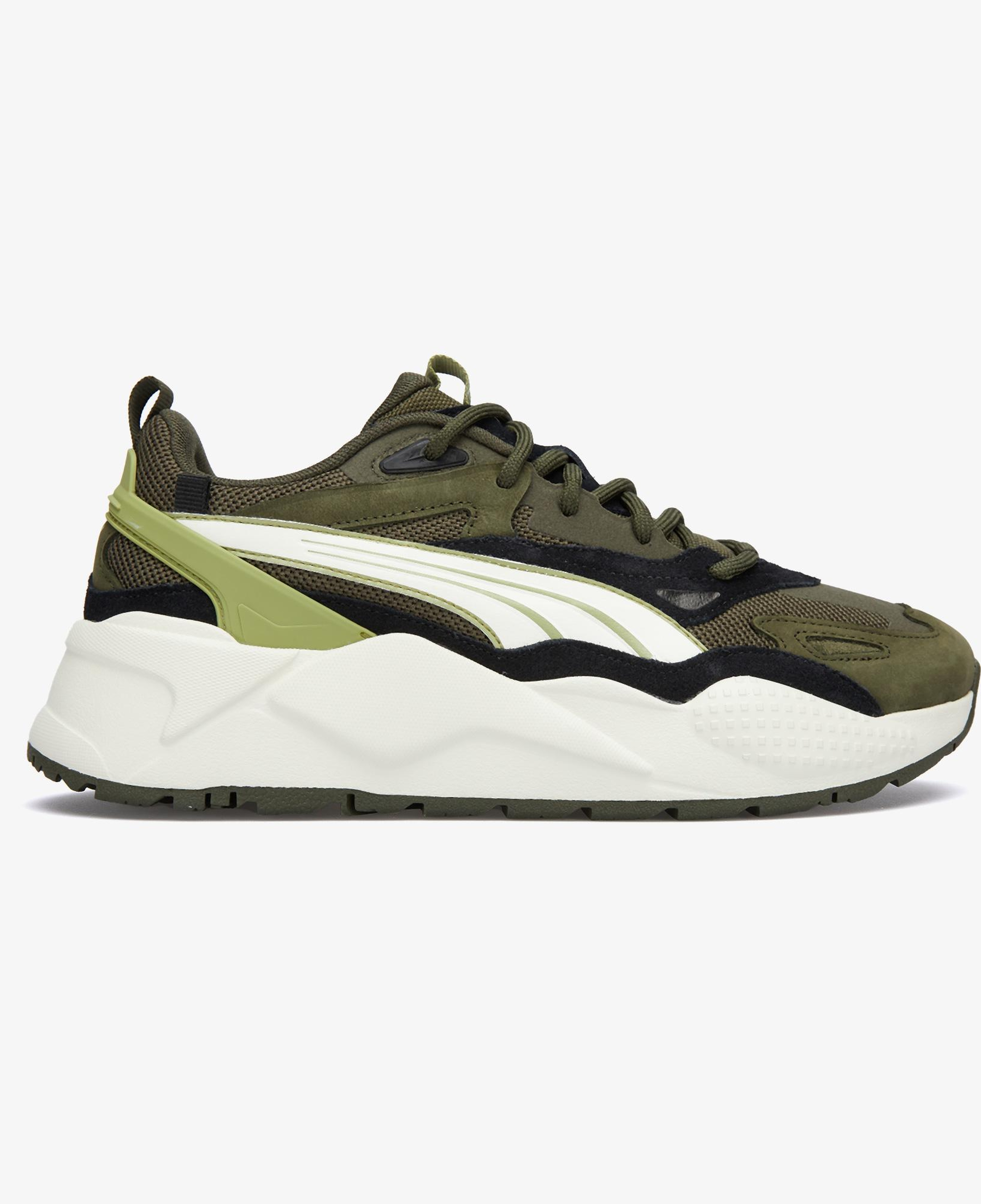 Puma Rs-X Efekt PRM Erkek Haki Beyaz Spor Ayakkabı