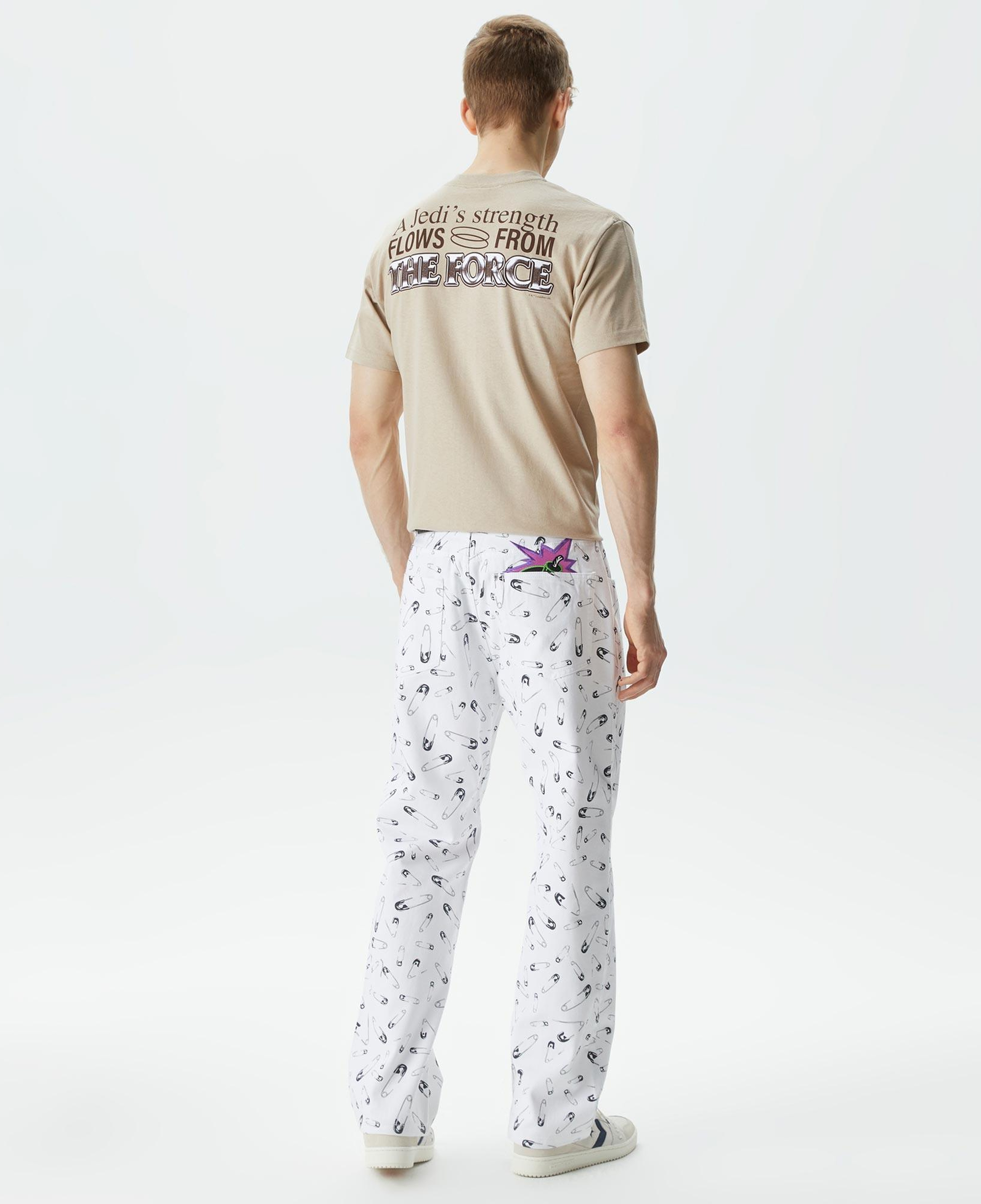 The Hundreds Mecha Bomb Erkek Beyaz Pantolon