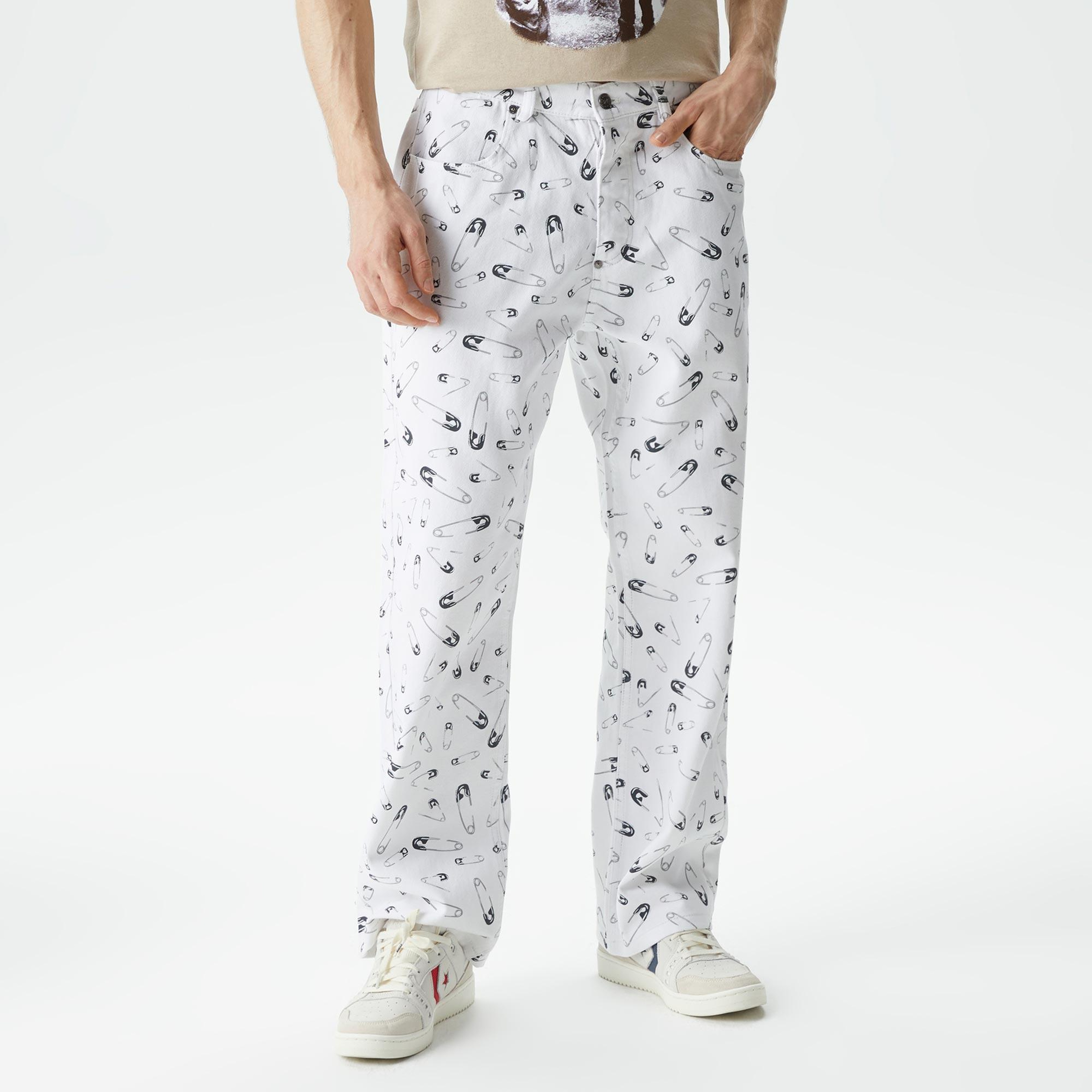The Hundreds Mecha Bomb Erkek Beyaz Pantolon