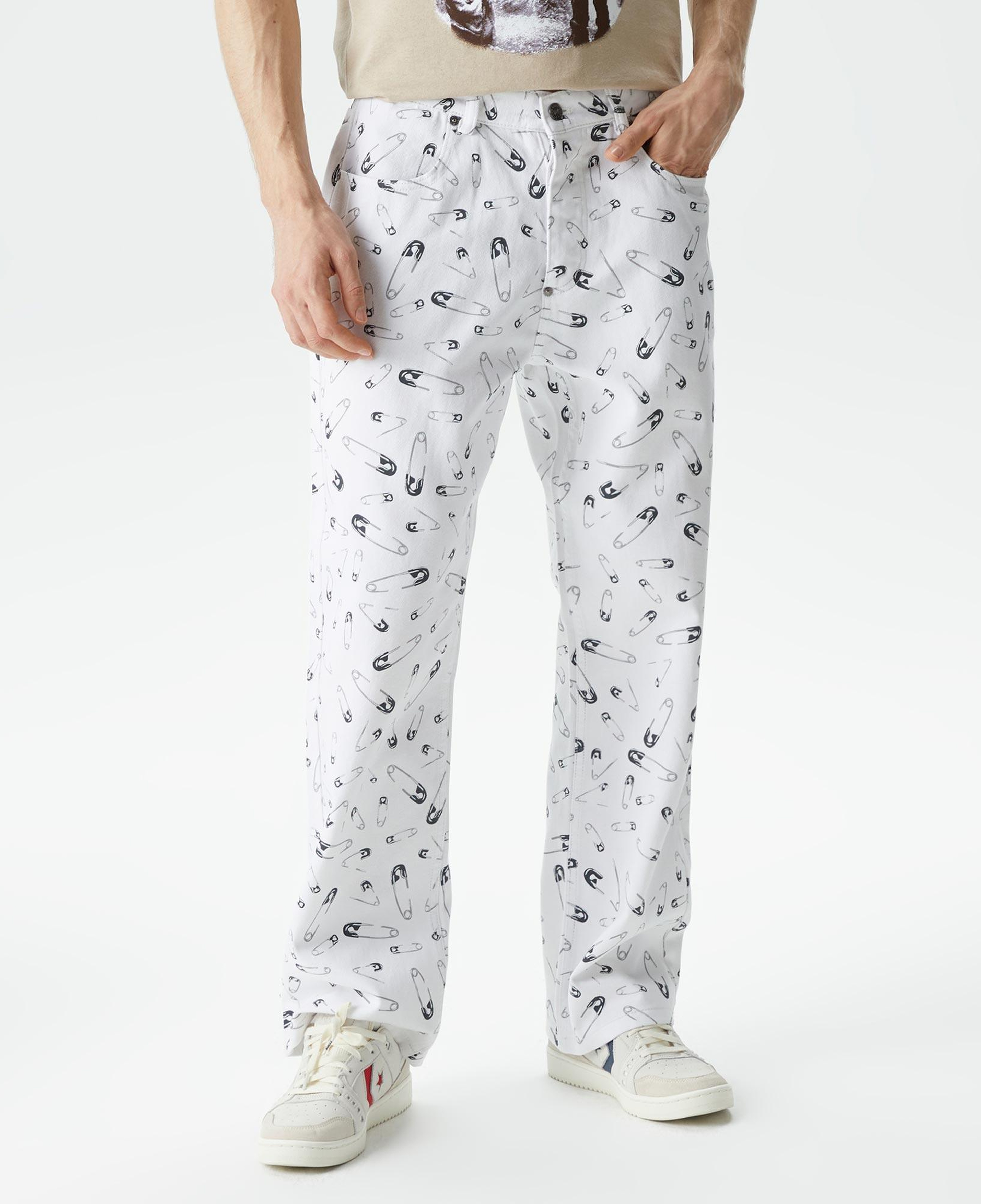 The Hundreds Mecha Bomb Erkek Beyaz Pantolon