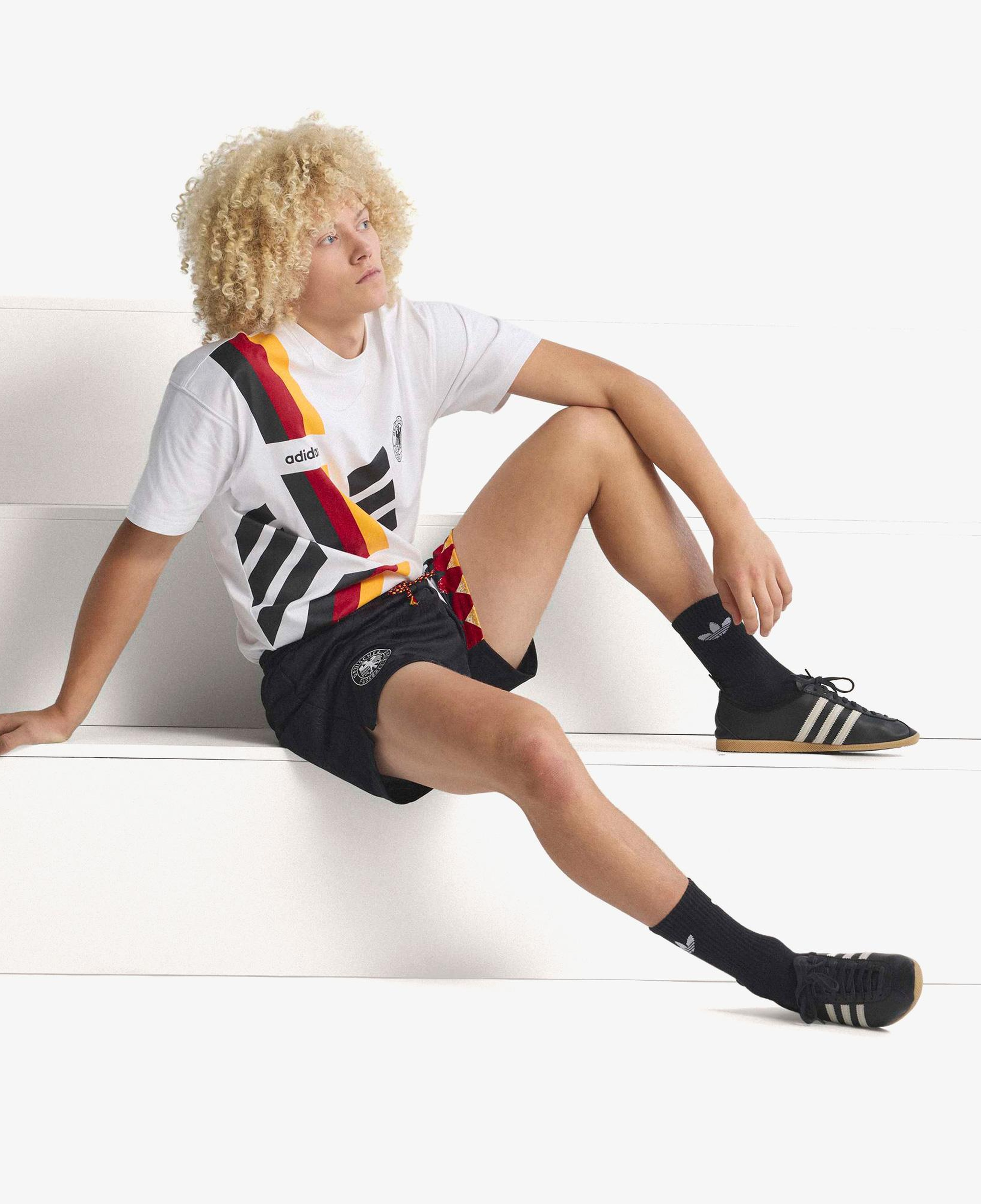 adidas Almanya Milli Takım Tee 94 Erkek Beyaz T-Shirt