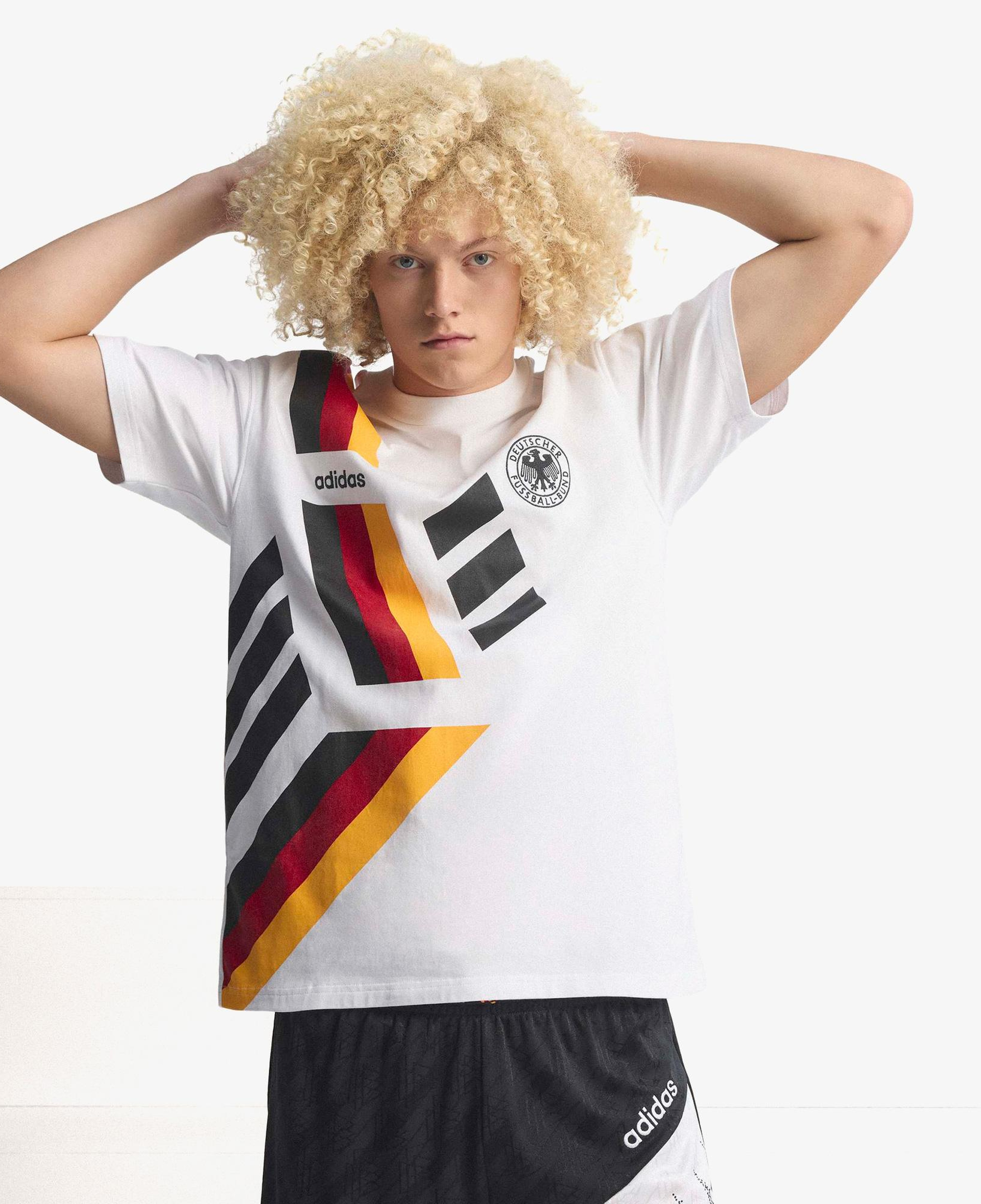 adidas Almanya Milli Takım Tee 94 Erkek Beyaz T-Shirt