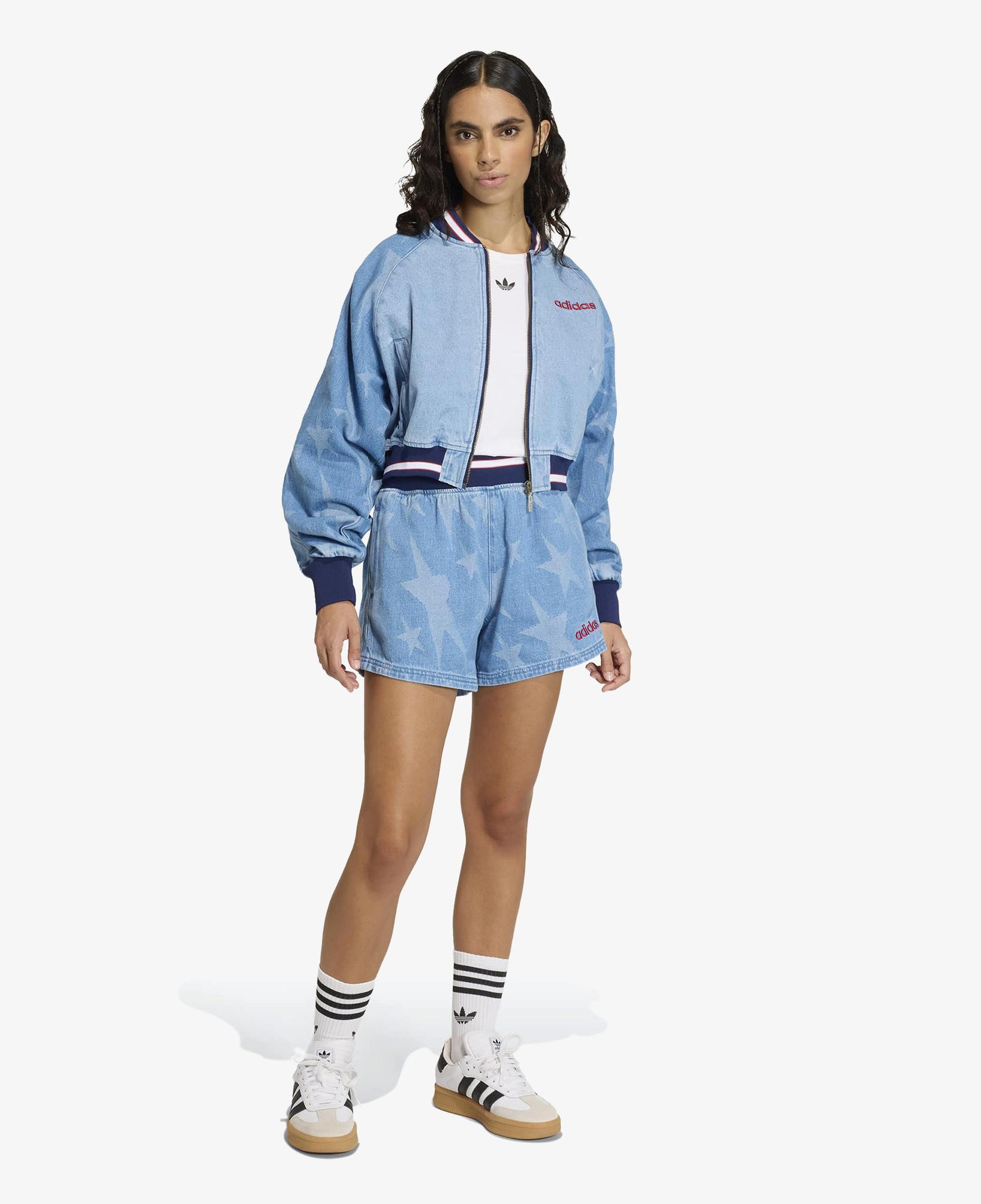adidas Varsity Kadın Mavi Ceket