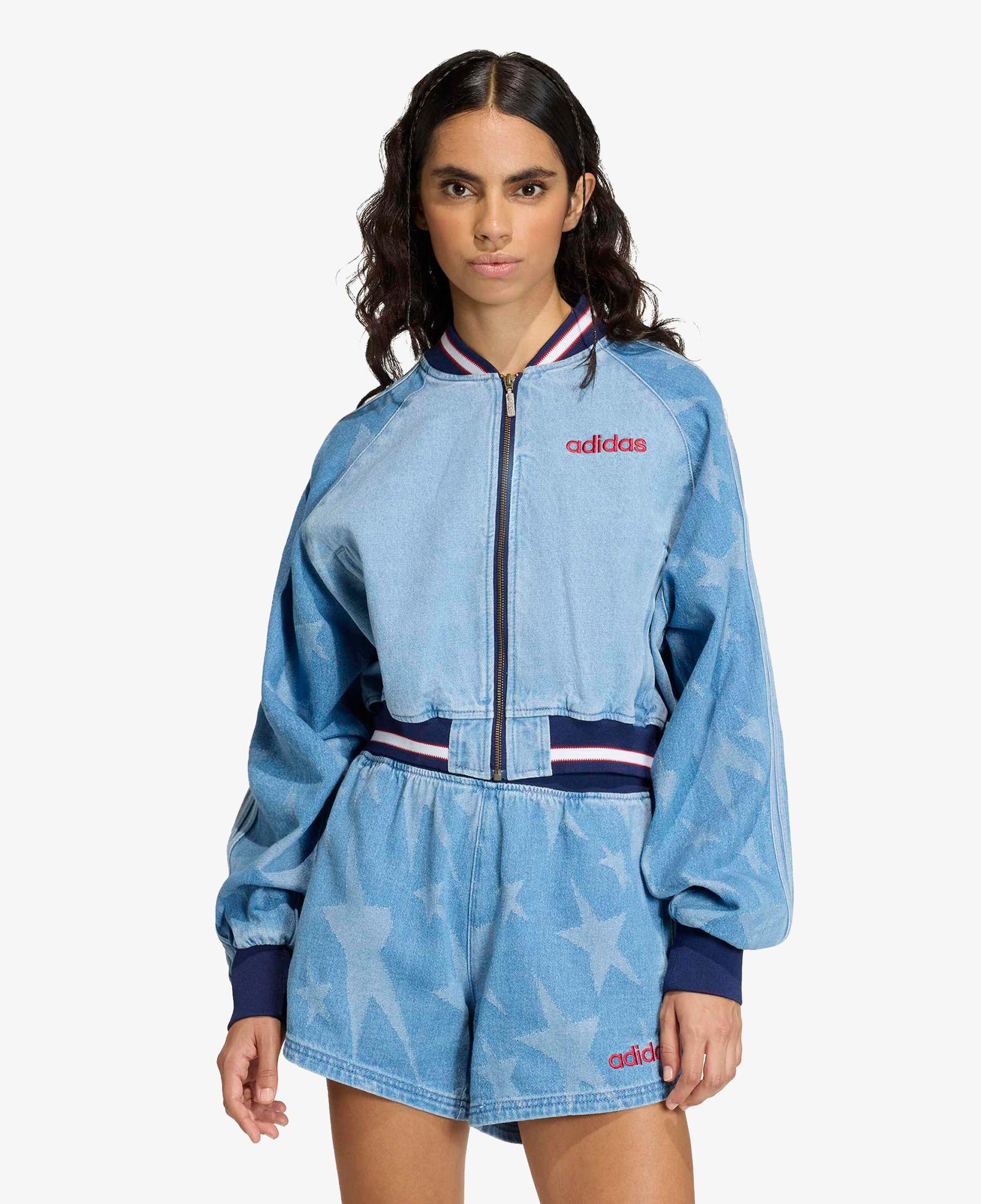 adidas Varsity Kadın Mavi Ceket