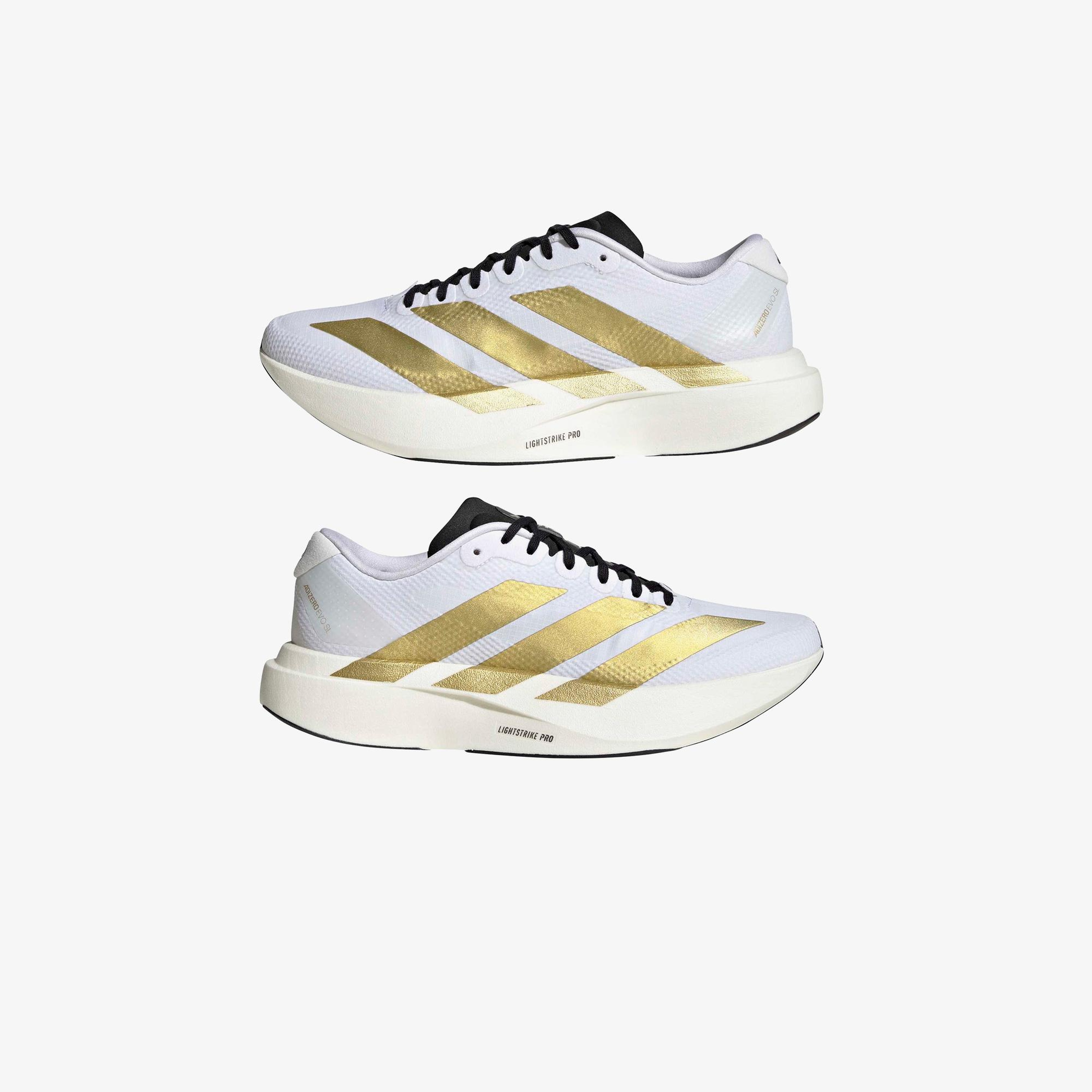 adidas Adizero Evo SL Woven Kadın Beyaz Spor Ayakkabı